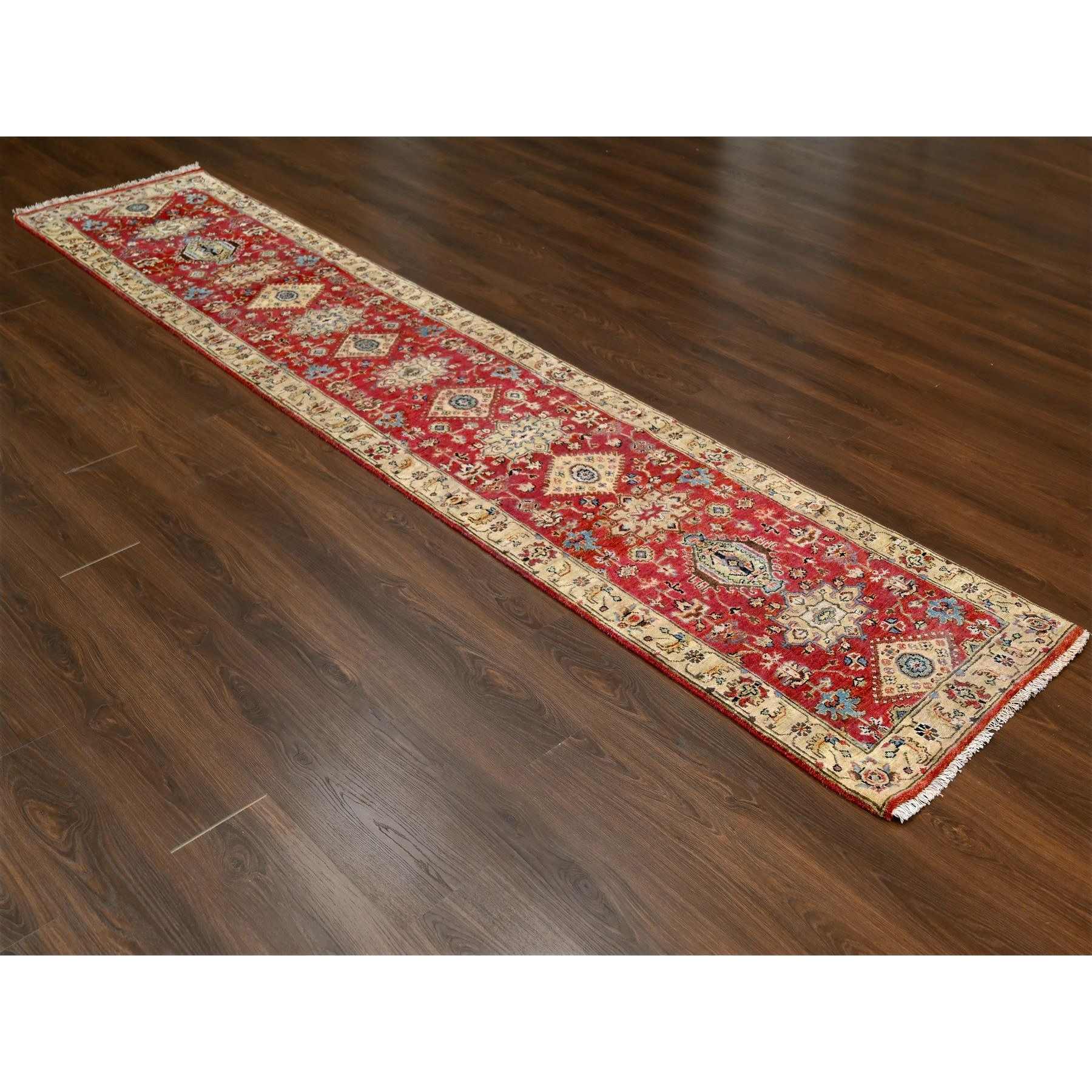 Heriz-Hand-Knotted-Rug-423420