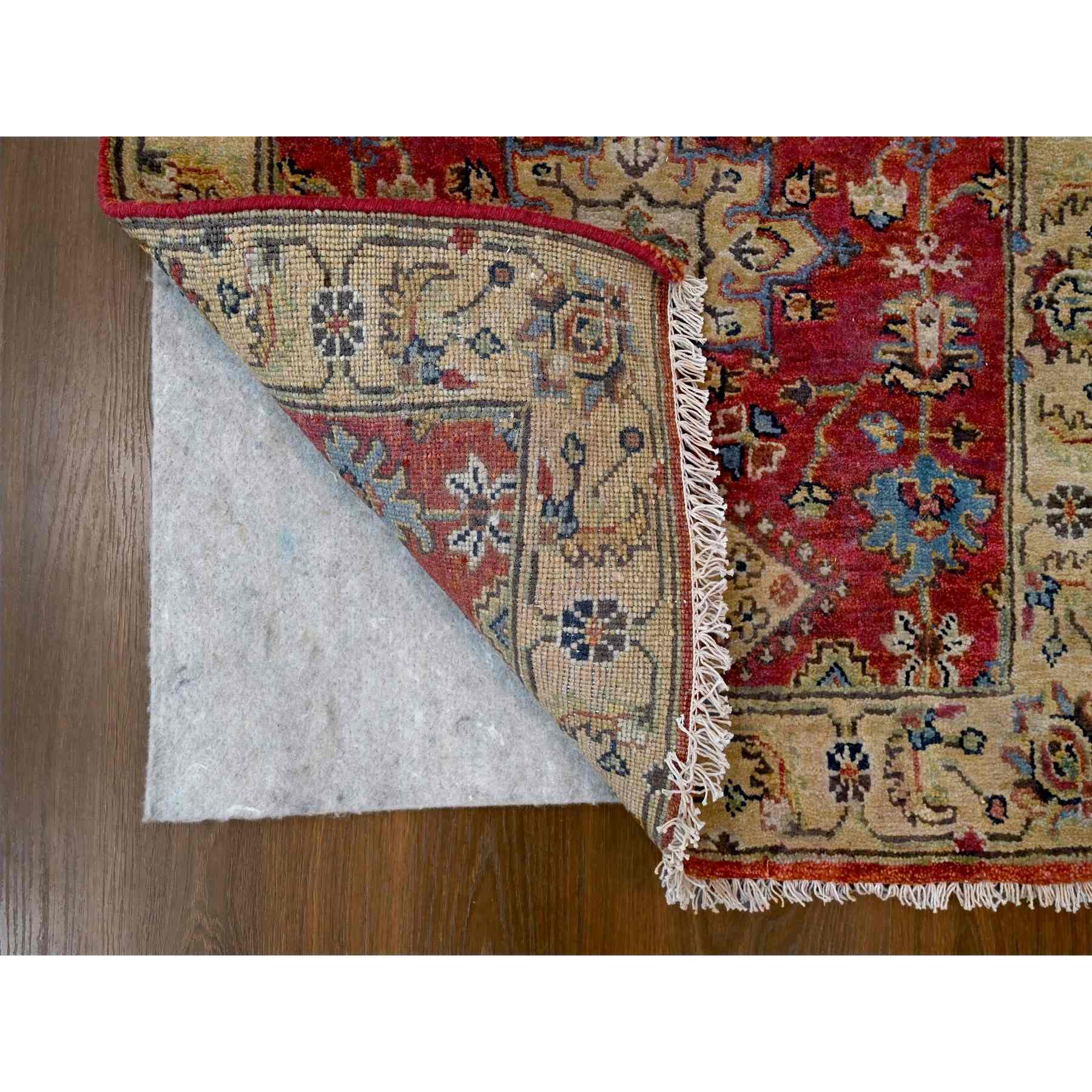 Heriz-Hand-Knotted-Rug-423420