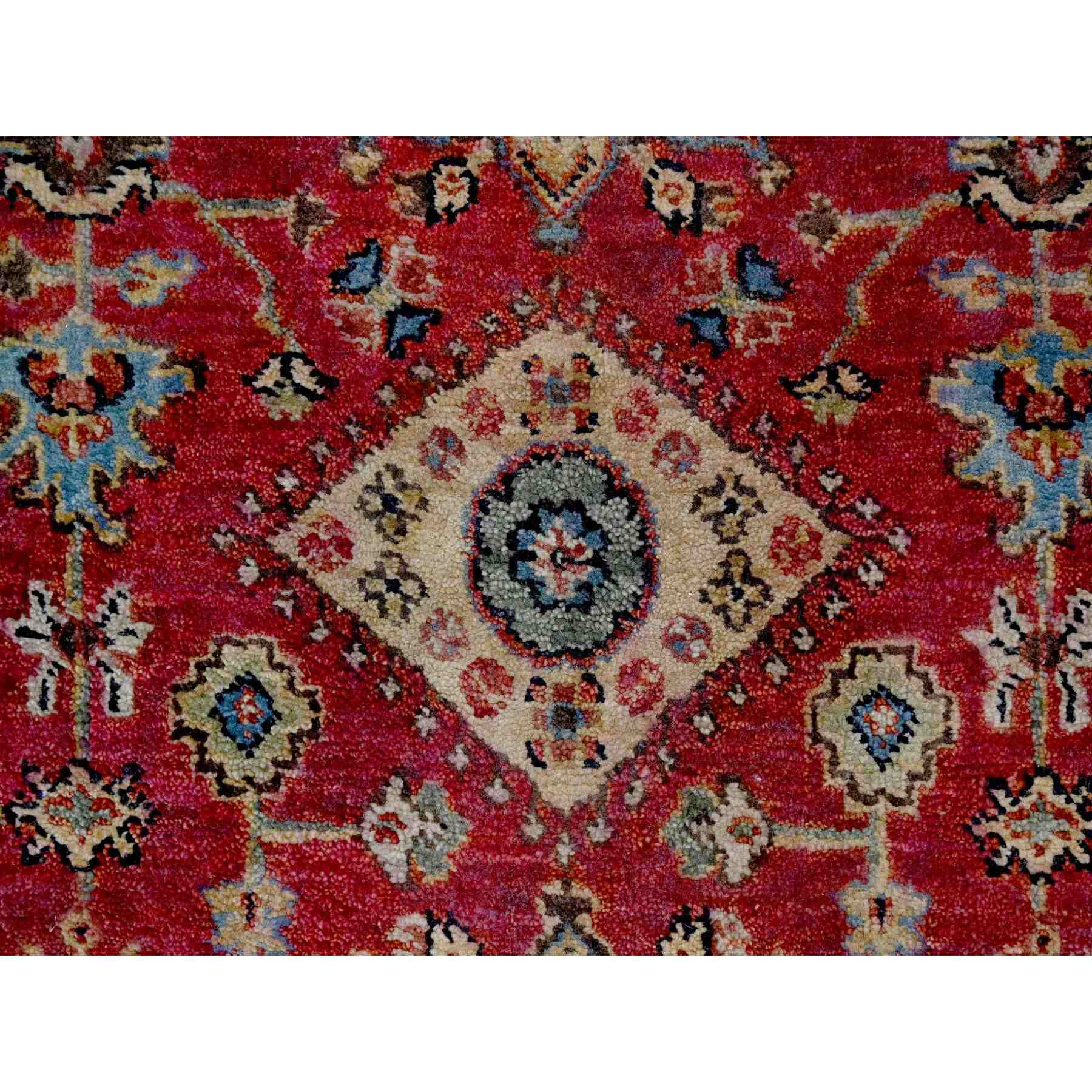 Heriz-Hand-Knotted-Rug-423420