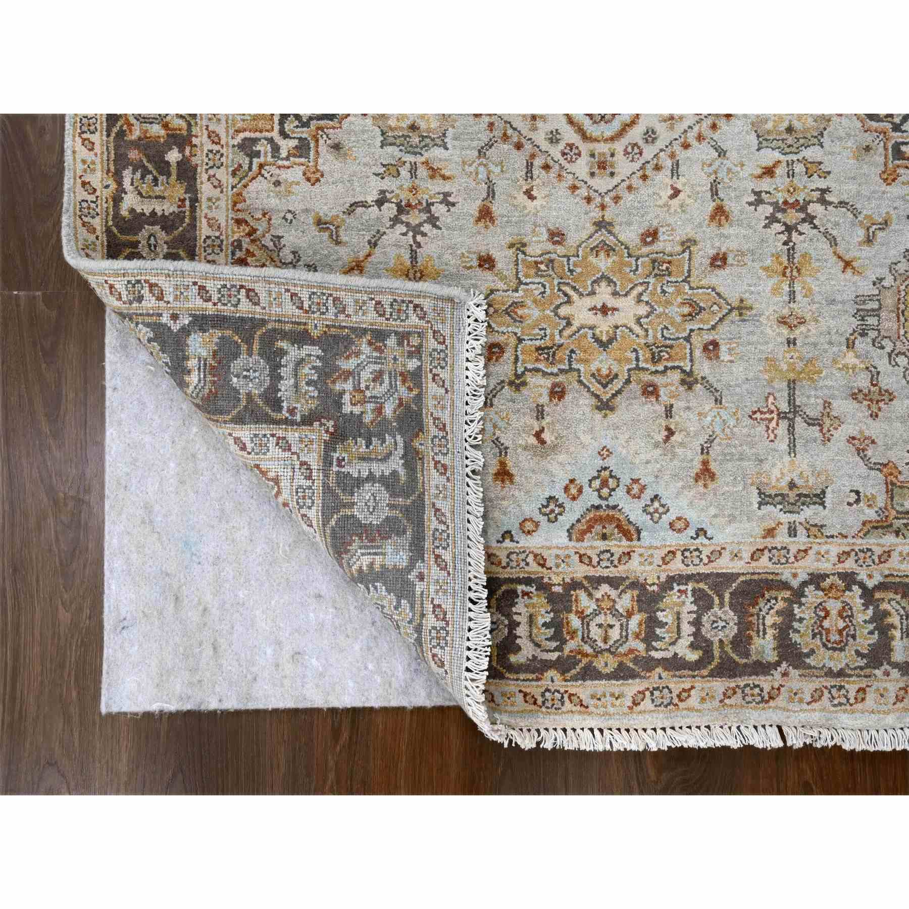 Heriz-Hand-Knotted-Rug-423455