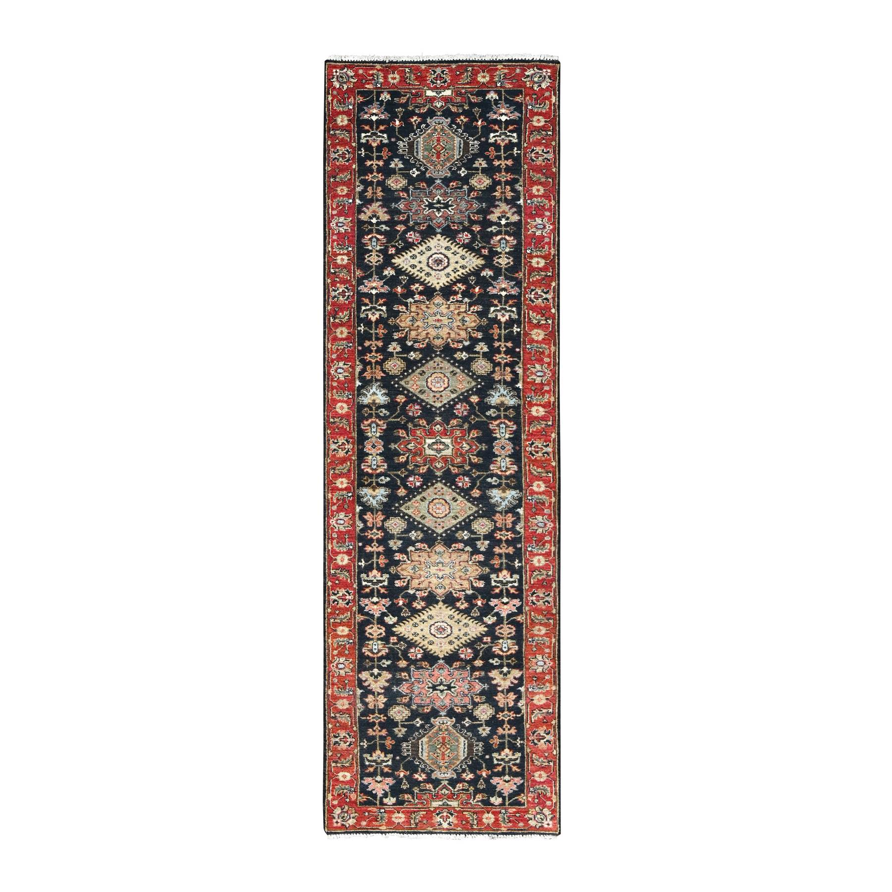 Heriz-Hand-Knotted-Rug-423550