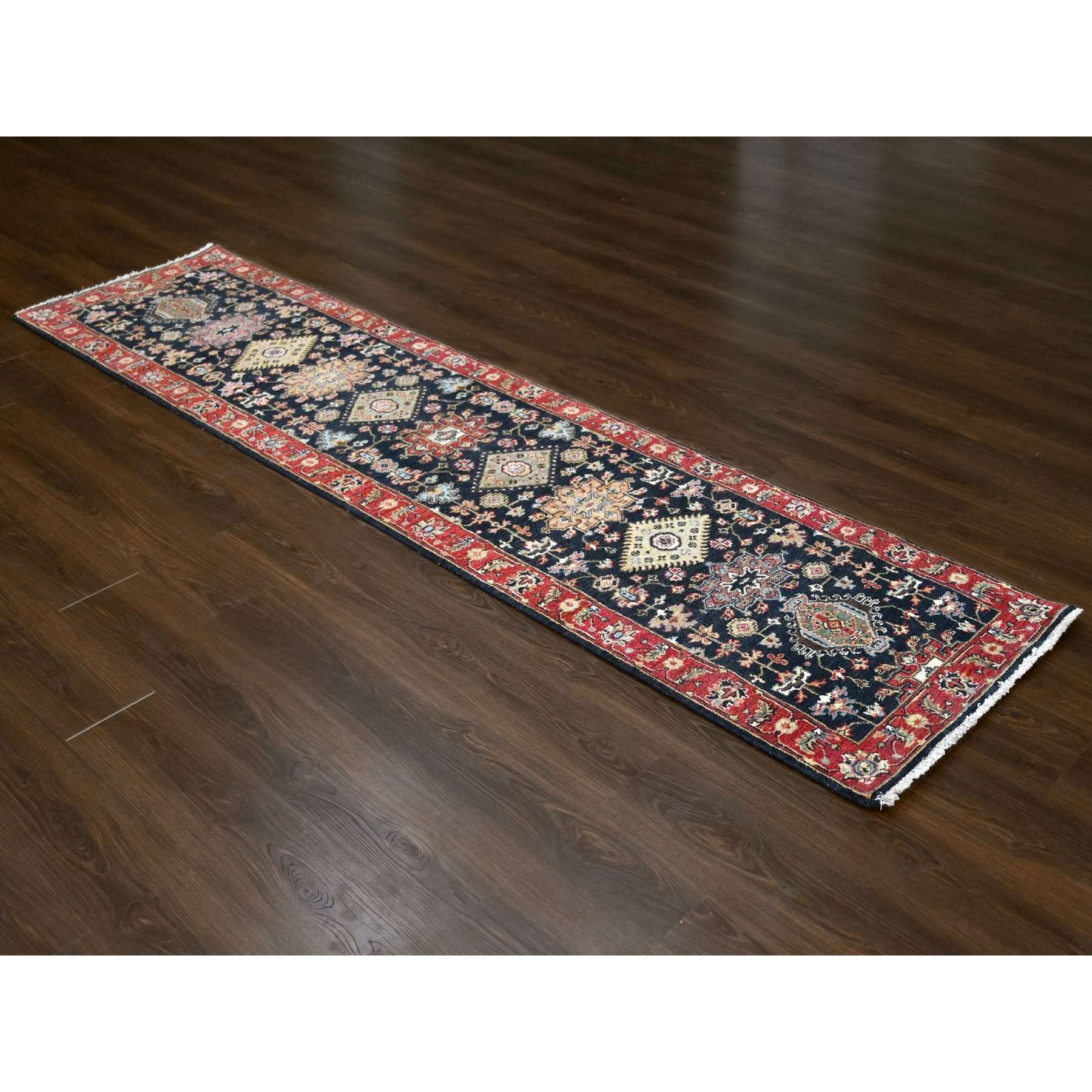 Heriz-Hand-Knotted-Rug-423550