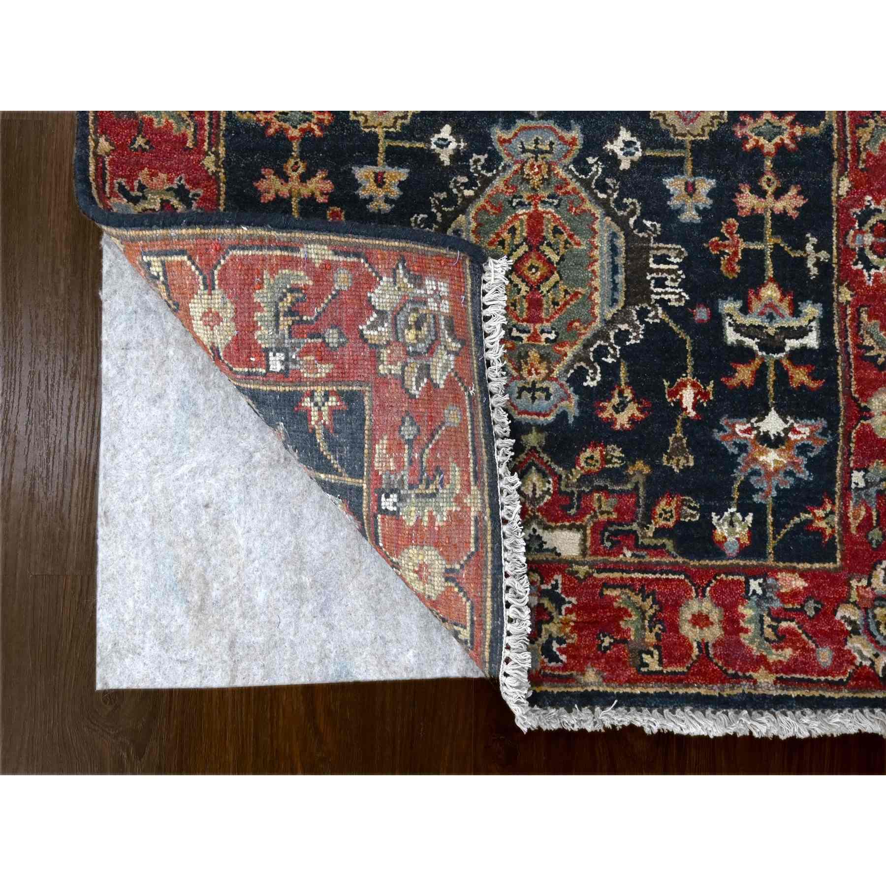 Heriz-Hand-Knotted-Rug-423550