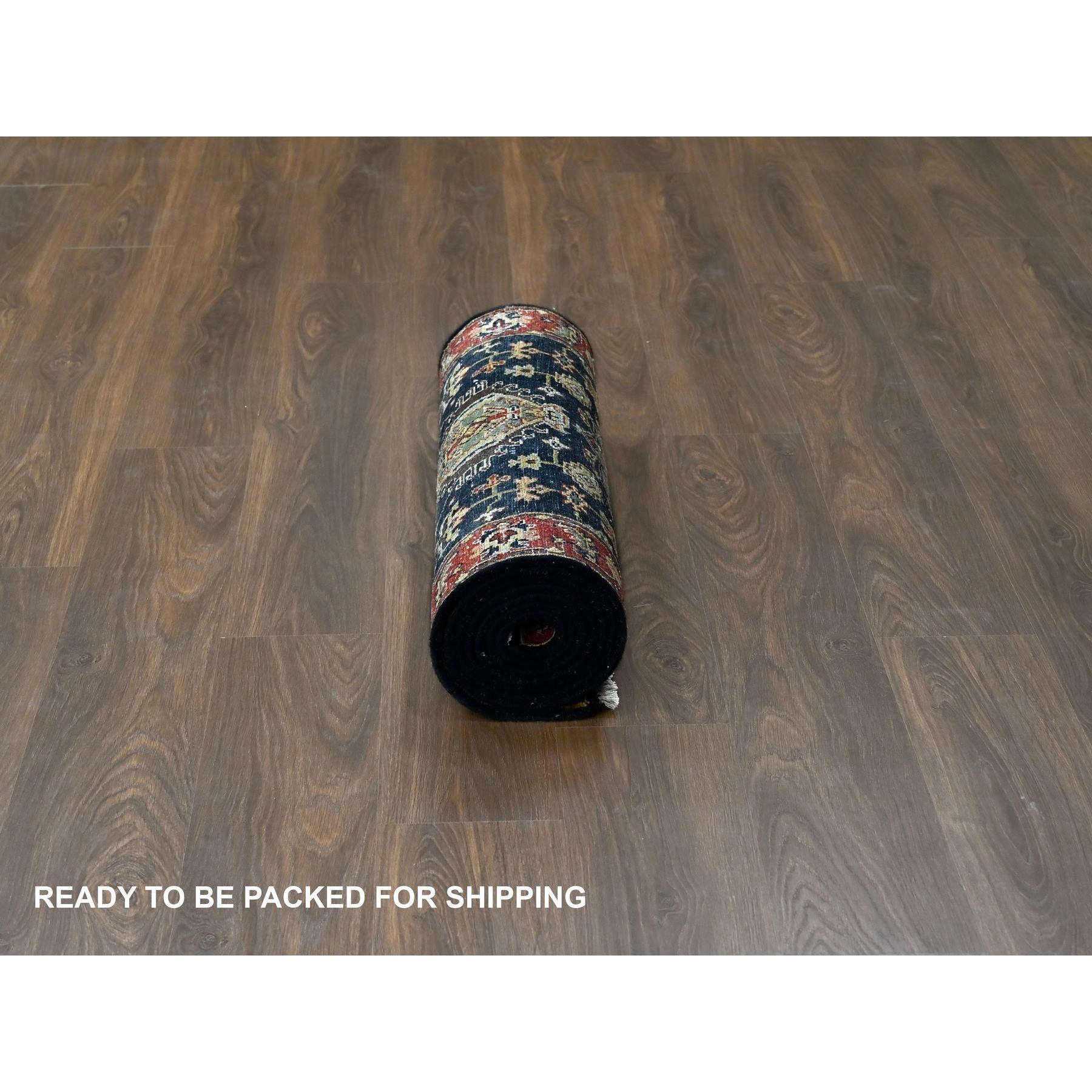 Heriz-Hand-Knotted-Rug-423550