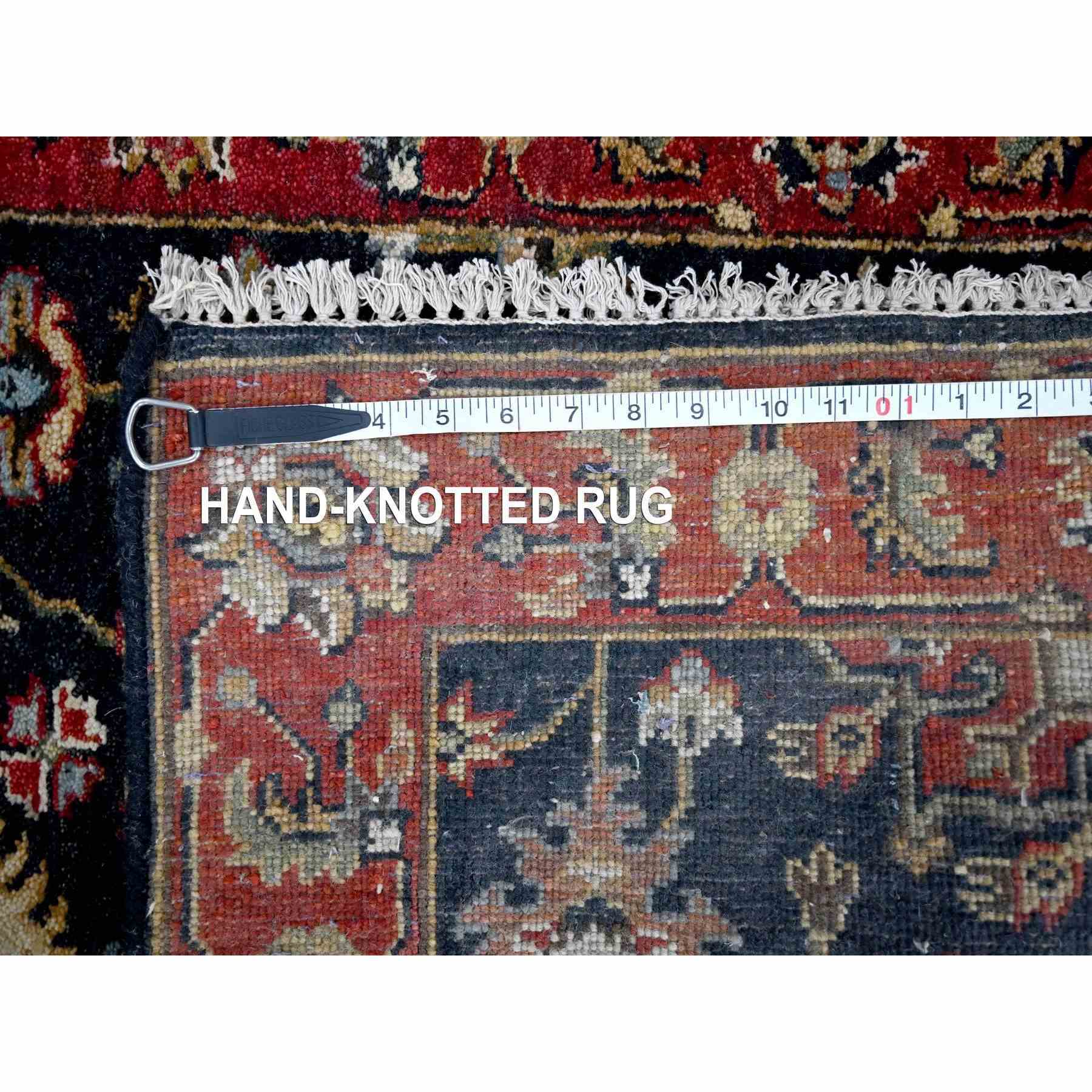 Heriz-Hand-Knotted-Rug-423550