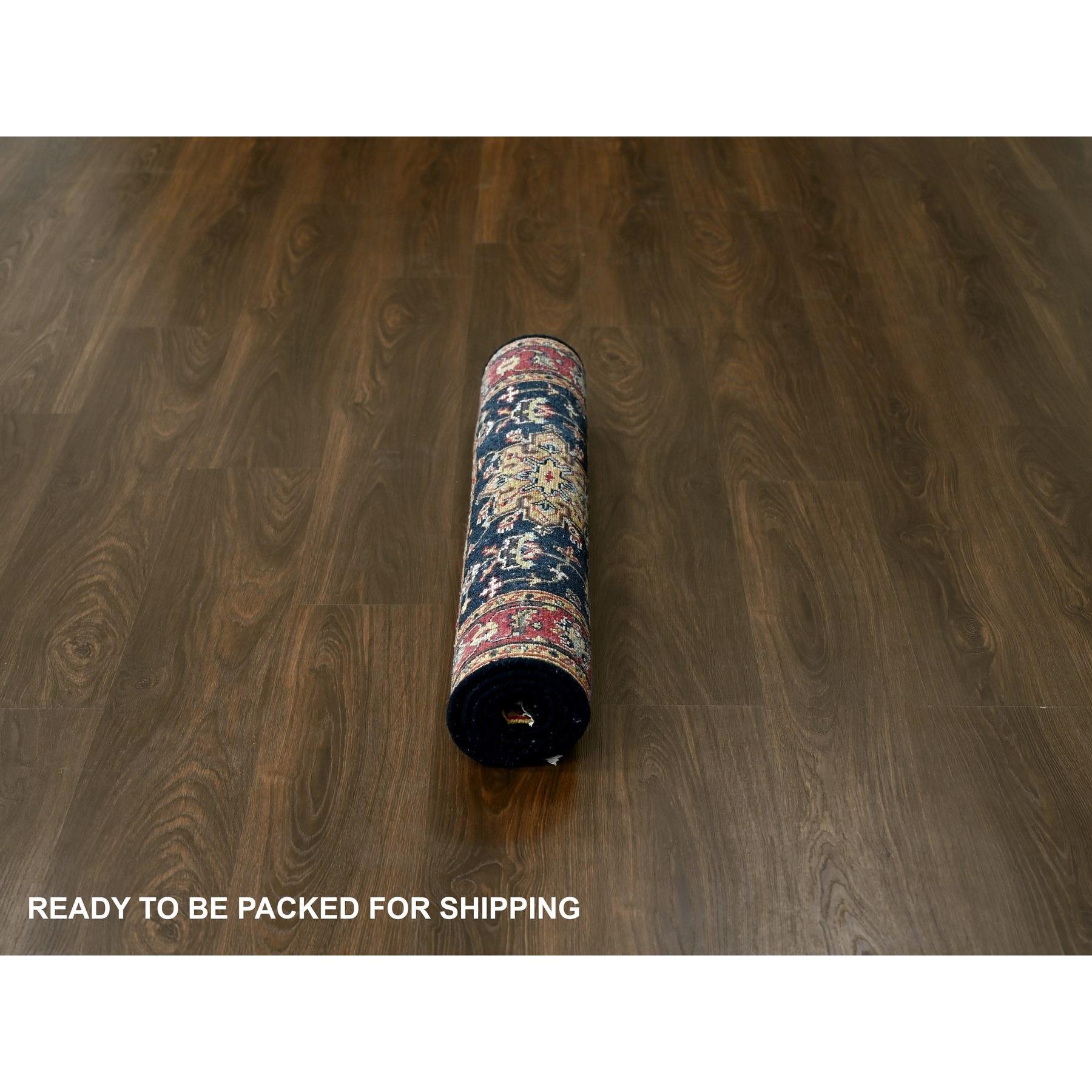 Heriz-Hand-Knotted-Rug-423555