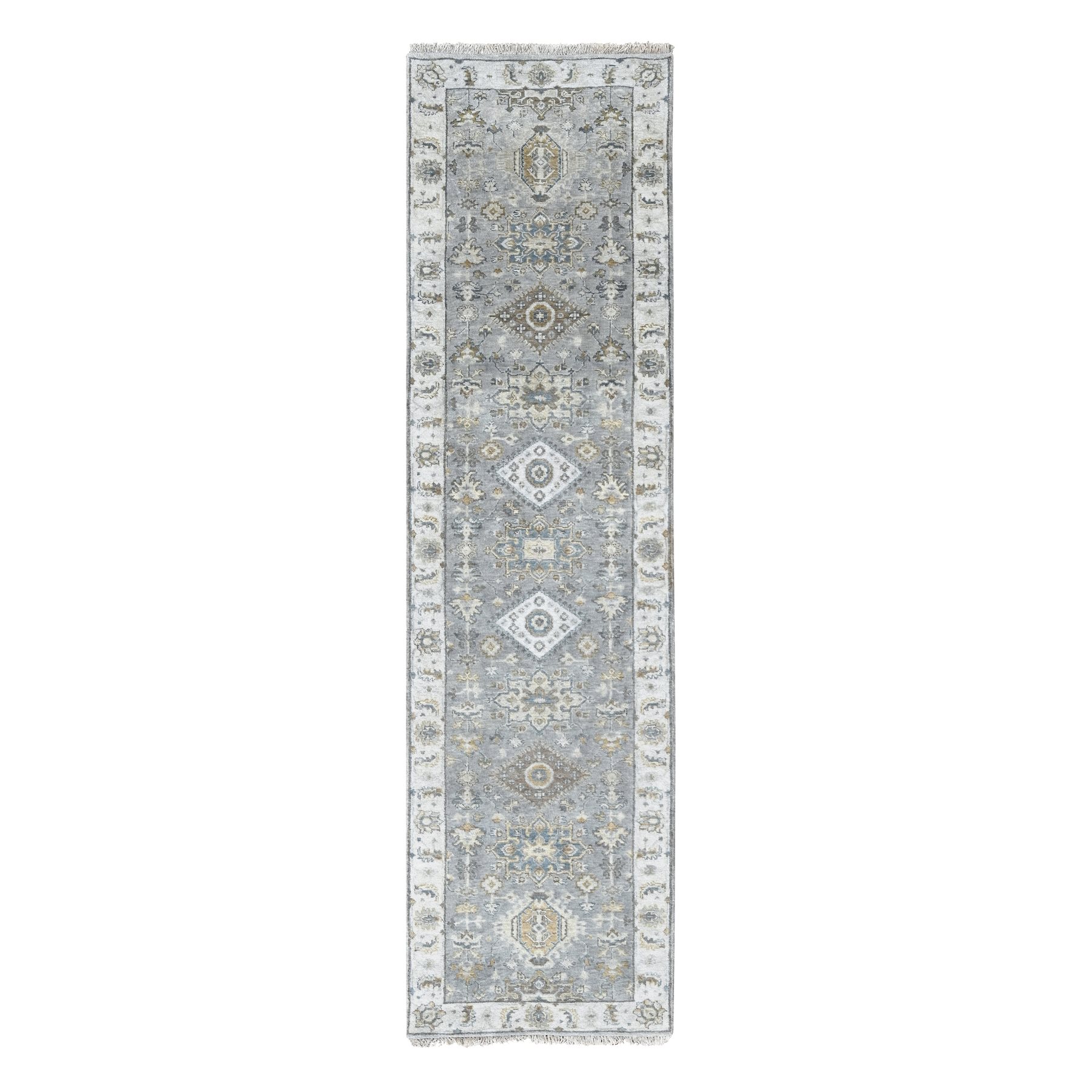 Heriz-Hand-Knotted-Rug-423560