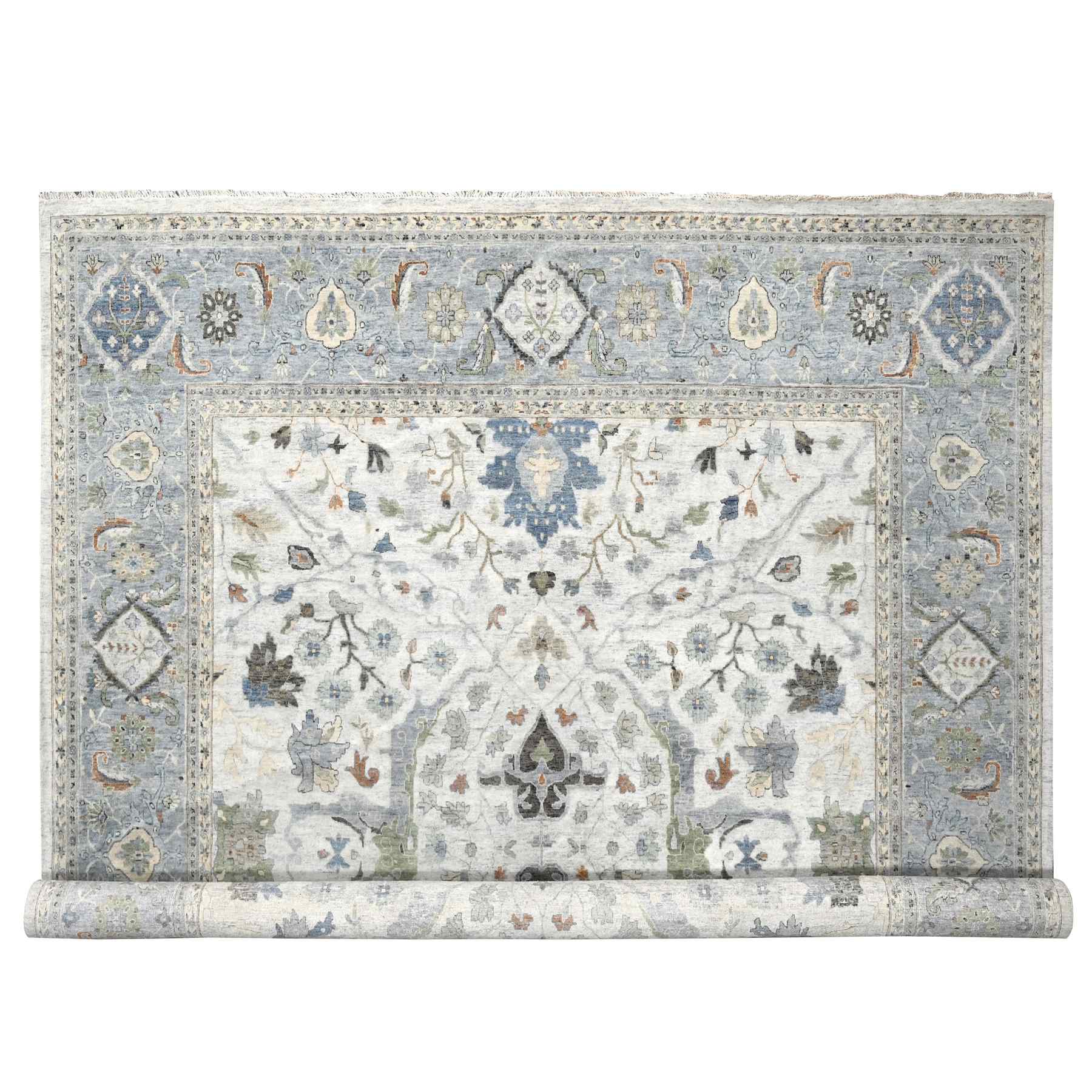 Heriz-Hand-Knotted-Rug-423685