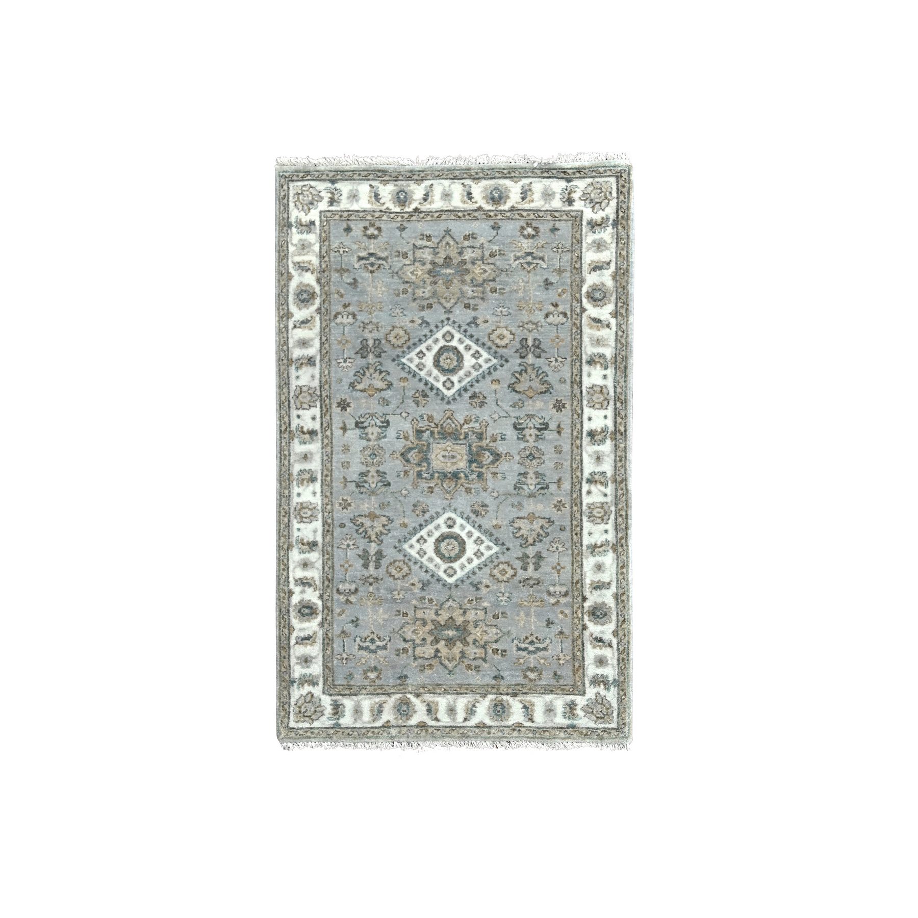 Heriz-Hand-Knotted-Rug-423720