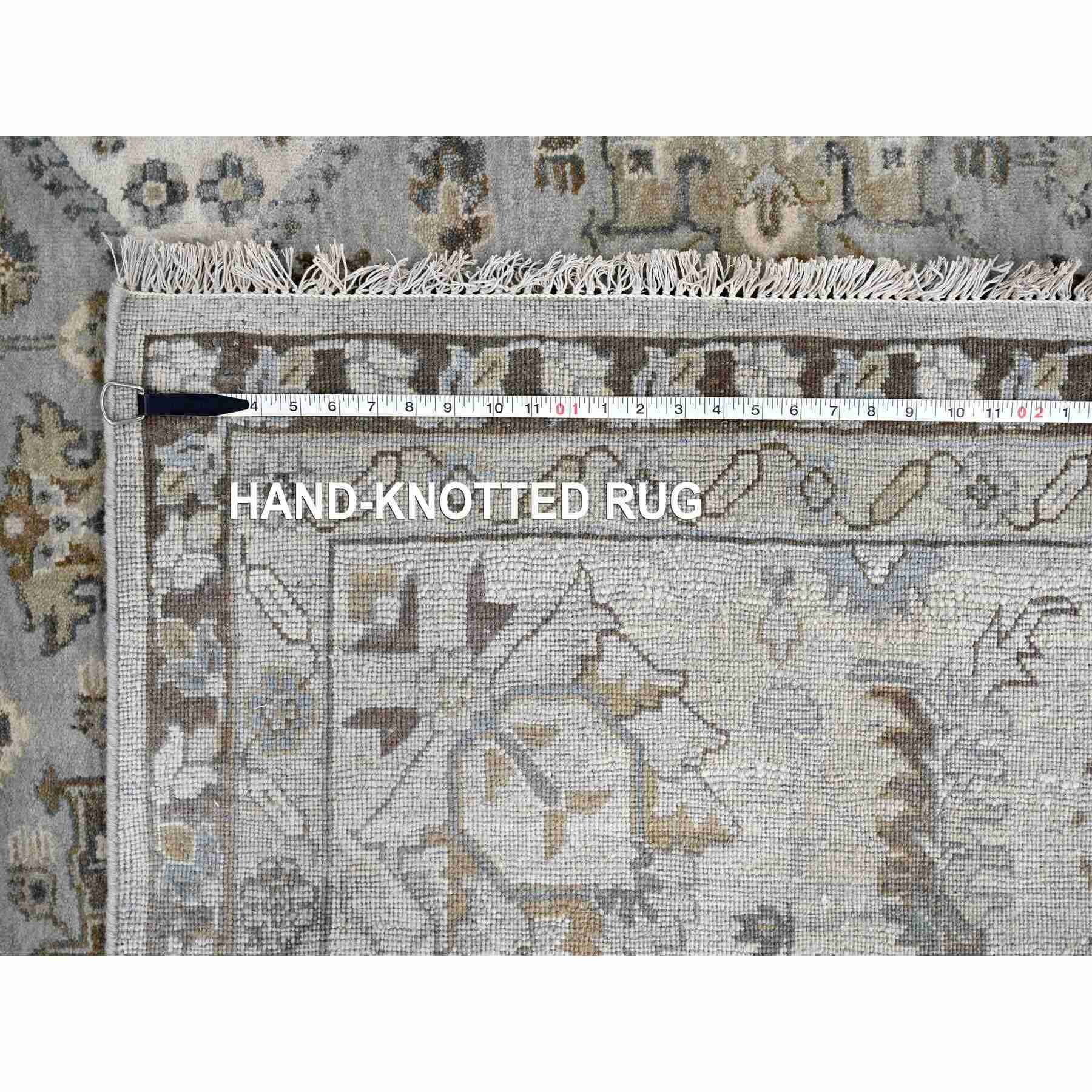 Heriz-Hand-Knotted-Rug-423990