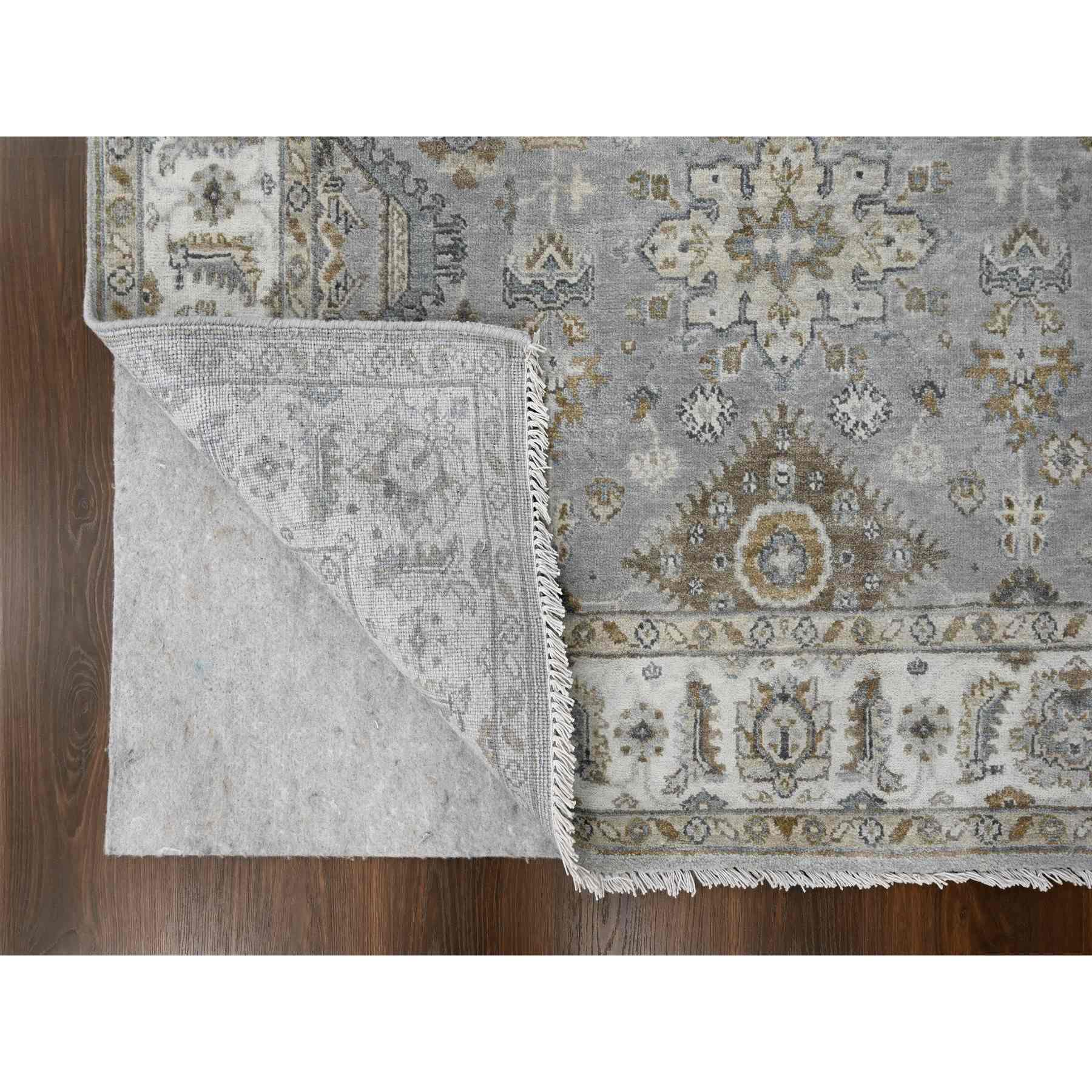 Heriz-Hand-Knotted-Rug-424015