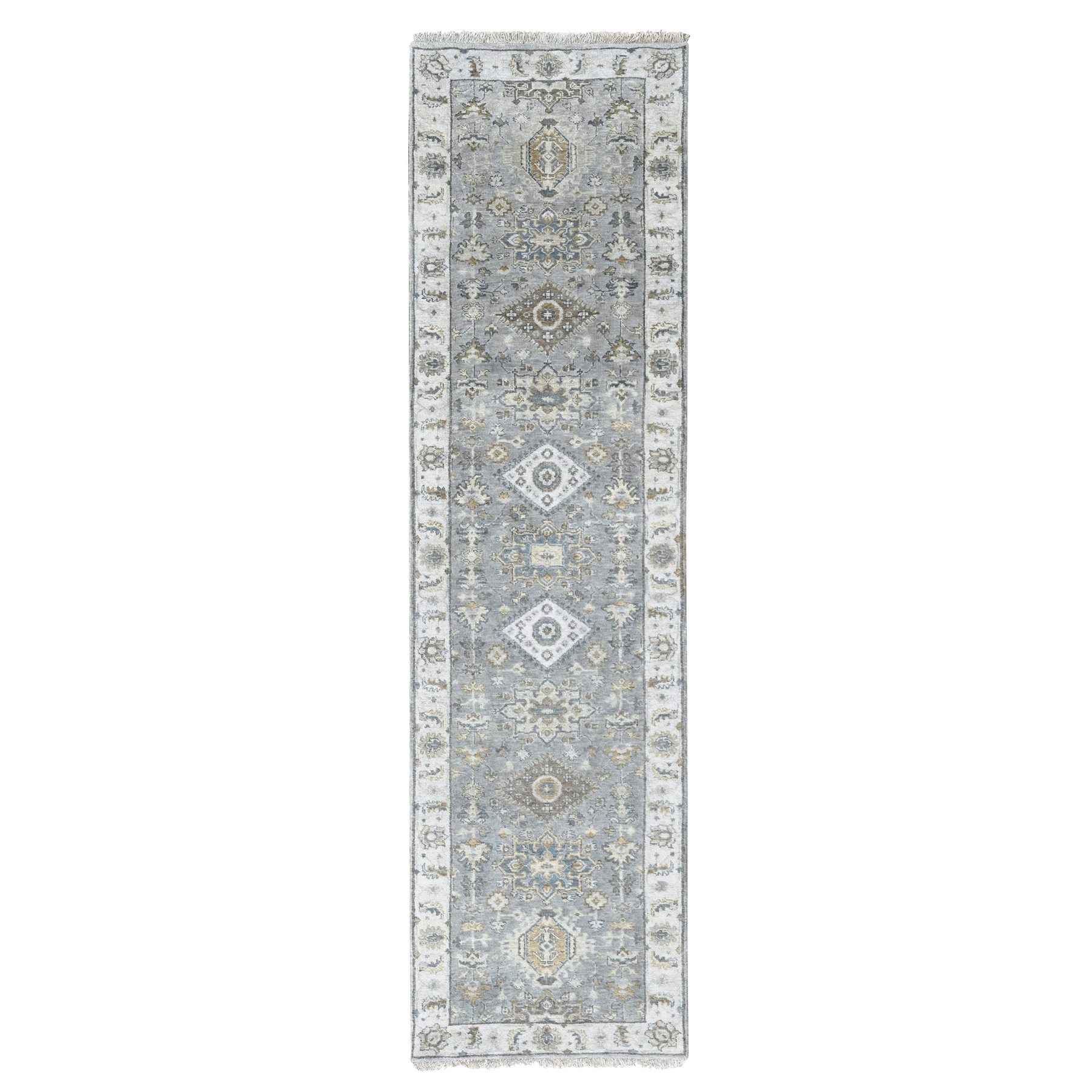 Heriz-Hand-Knotted-Rug-424250