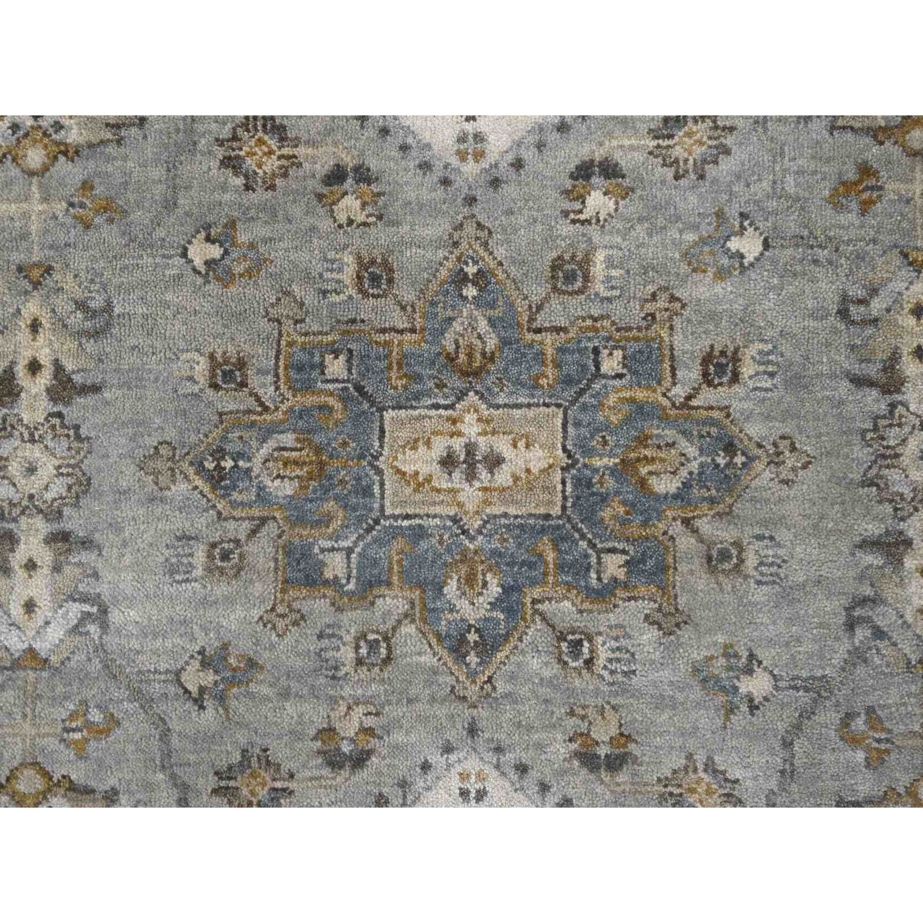 Heriz-Hand-Knotted-Rug-424530