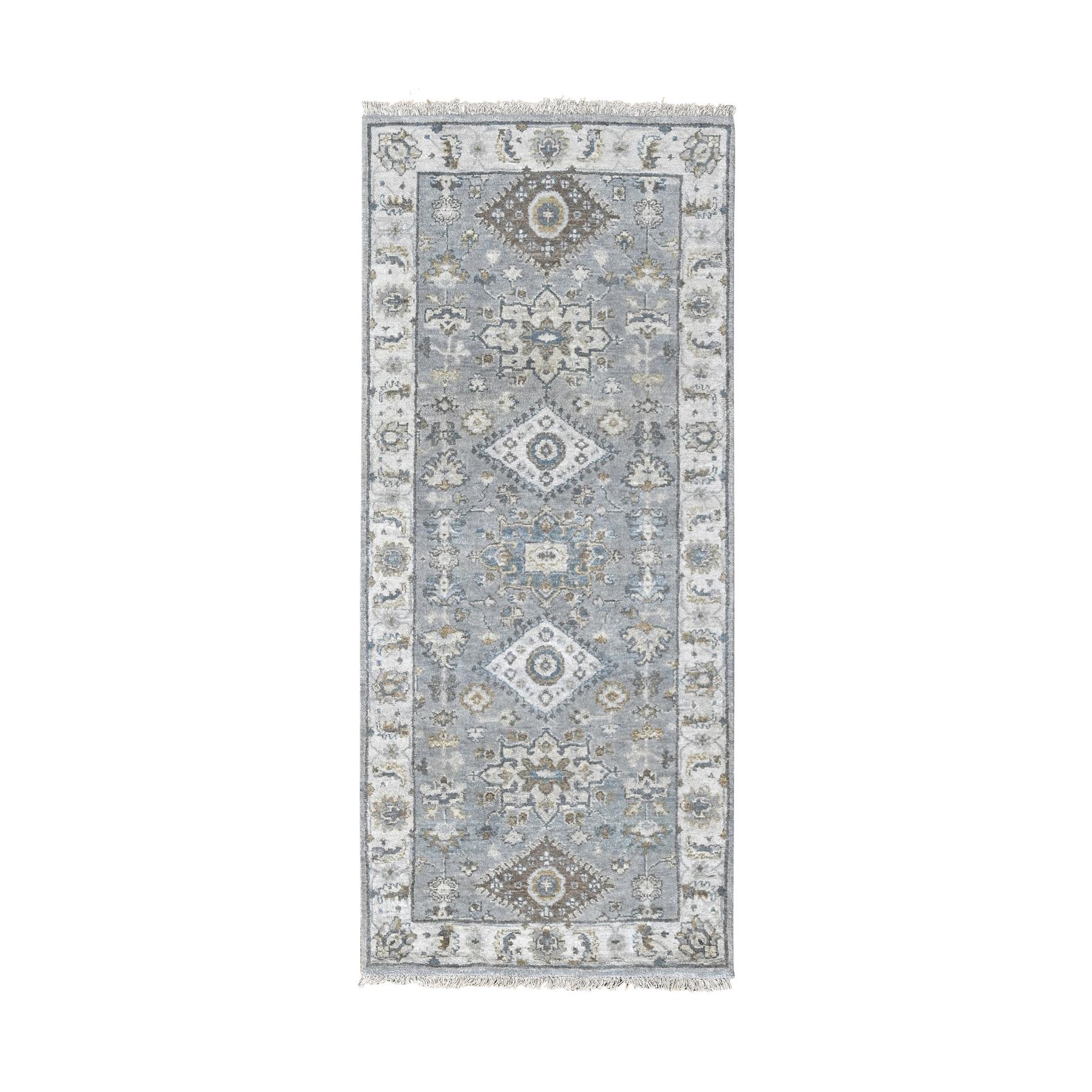 Heriz-Hand-Knotted-Rug-424540