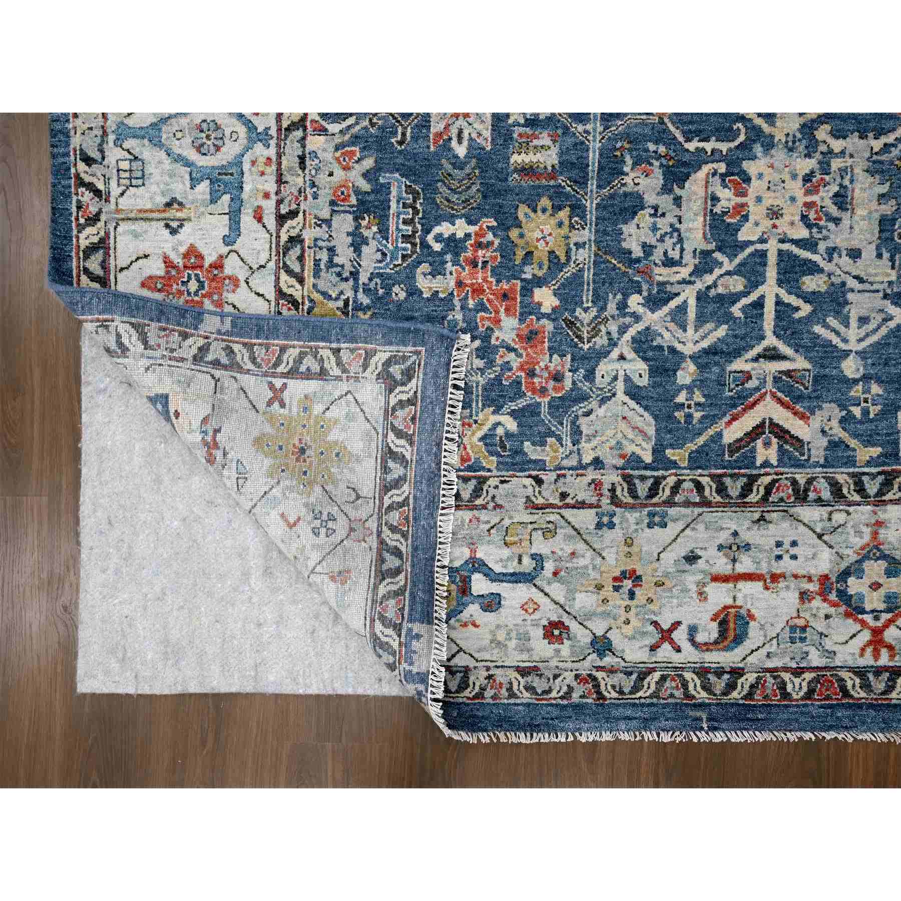 Heriz-Hand-Knotted-Rug-424855