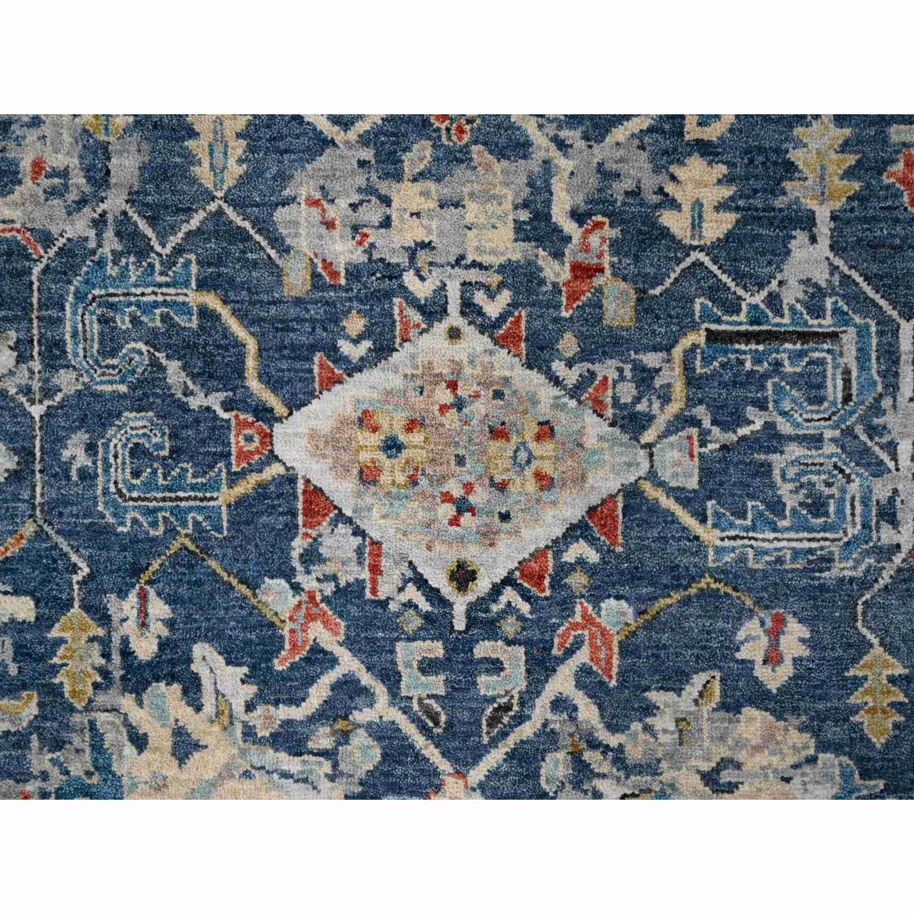 Heriz-Hand-Knotted-Rug-424855