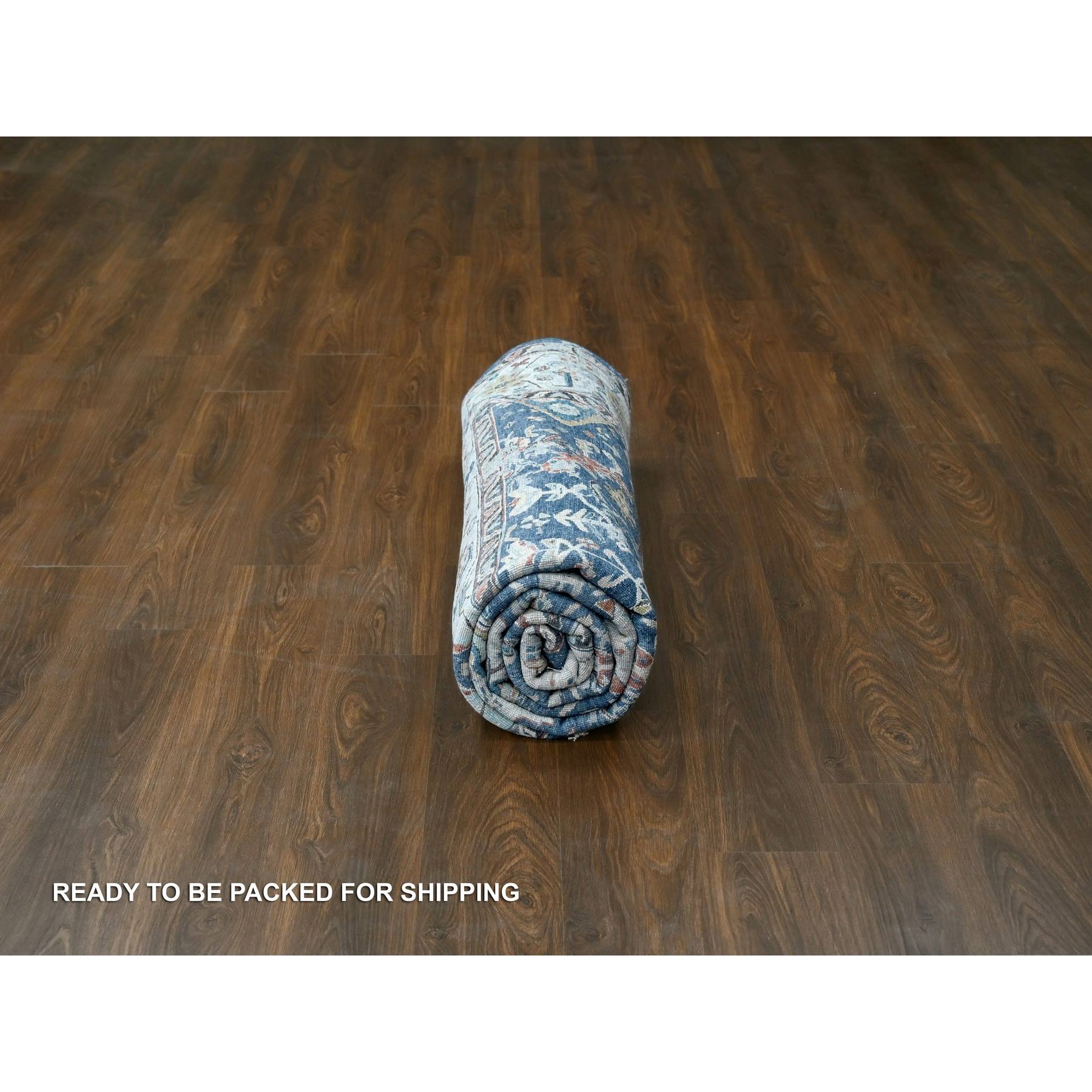 Heriz-Hand-Knotted-Rug-424855