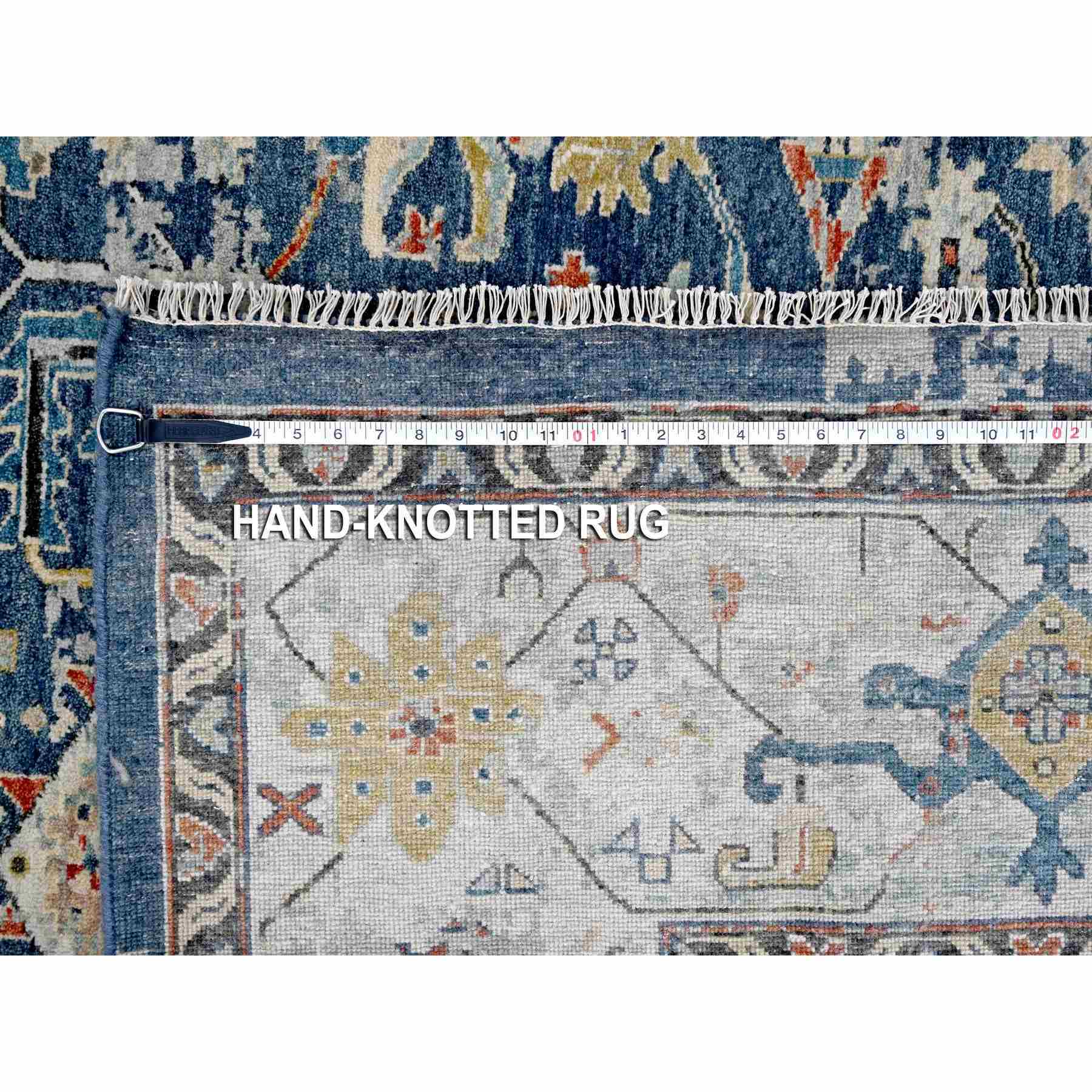 Heriz-Hand-Knotted-Rug-424855