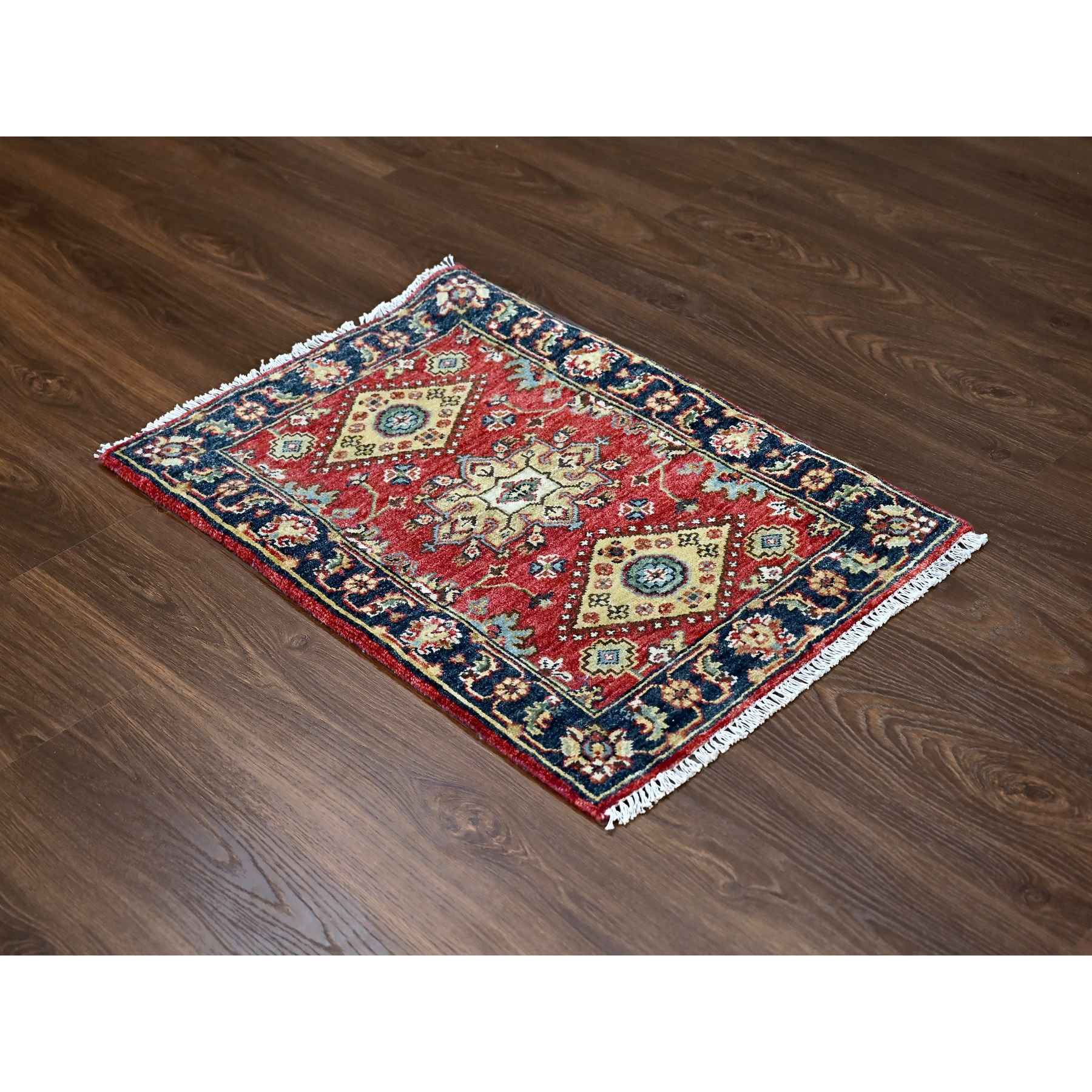 Heriz-Hand-Knotted-Rug-424900