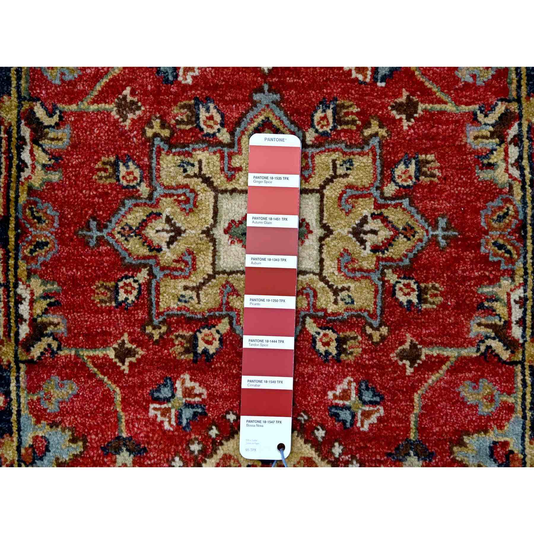 Heriz-Hand-Knotted-Rug-424900