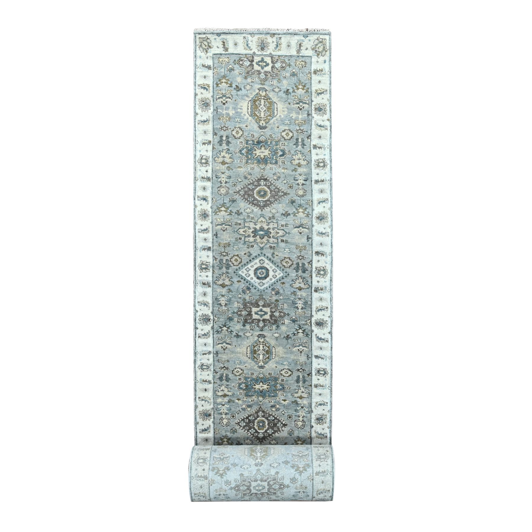 Heriz-Hand-Knotted-Rug-424905