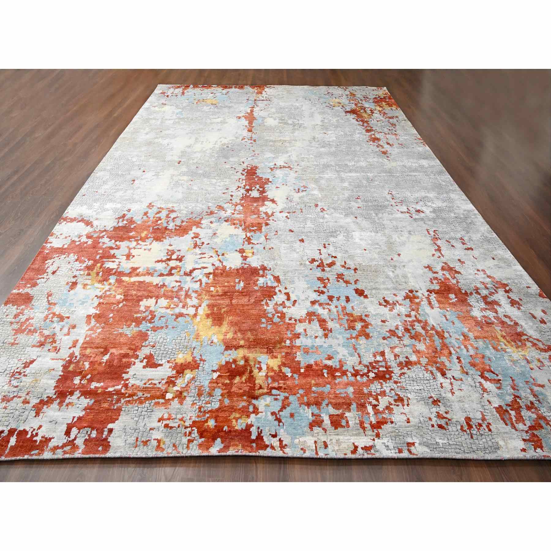 Modern-and-Contemporary-Hand-Knotted-Rug-422955