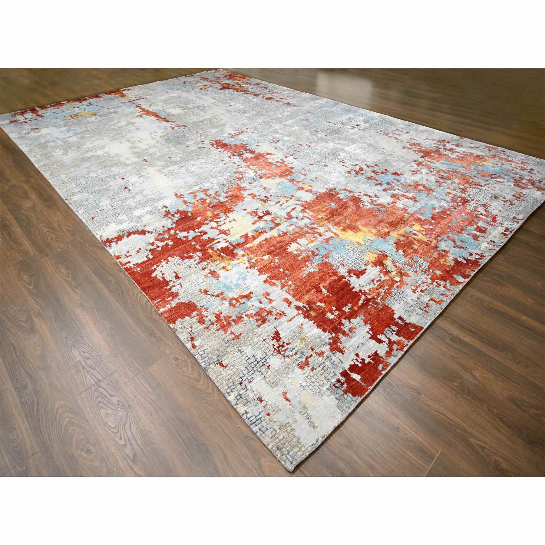 Modern-and-Contemporary-Hand-Knotted-Rug-422955