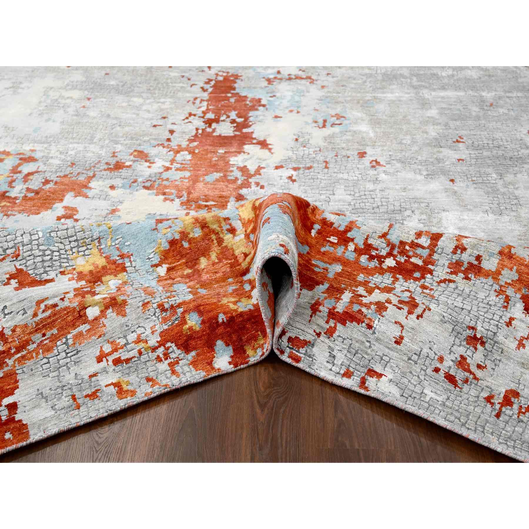 Modern-and-Contemporary-Hand-Knotted-Rug-422955