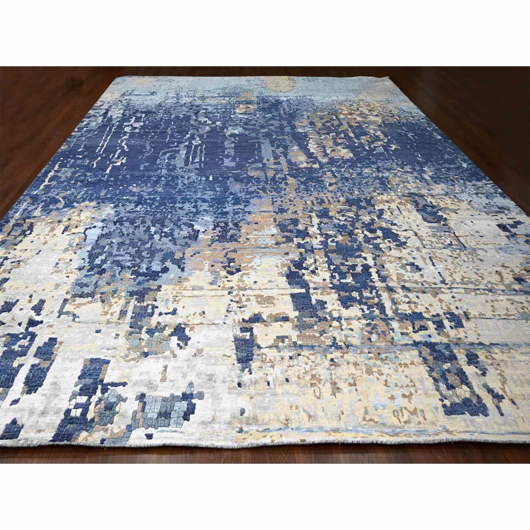 Modern-and-Contemporary-Hand-Knotted-Rug-423400