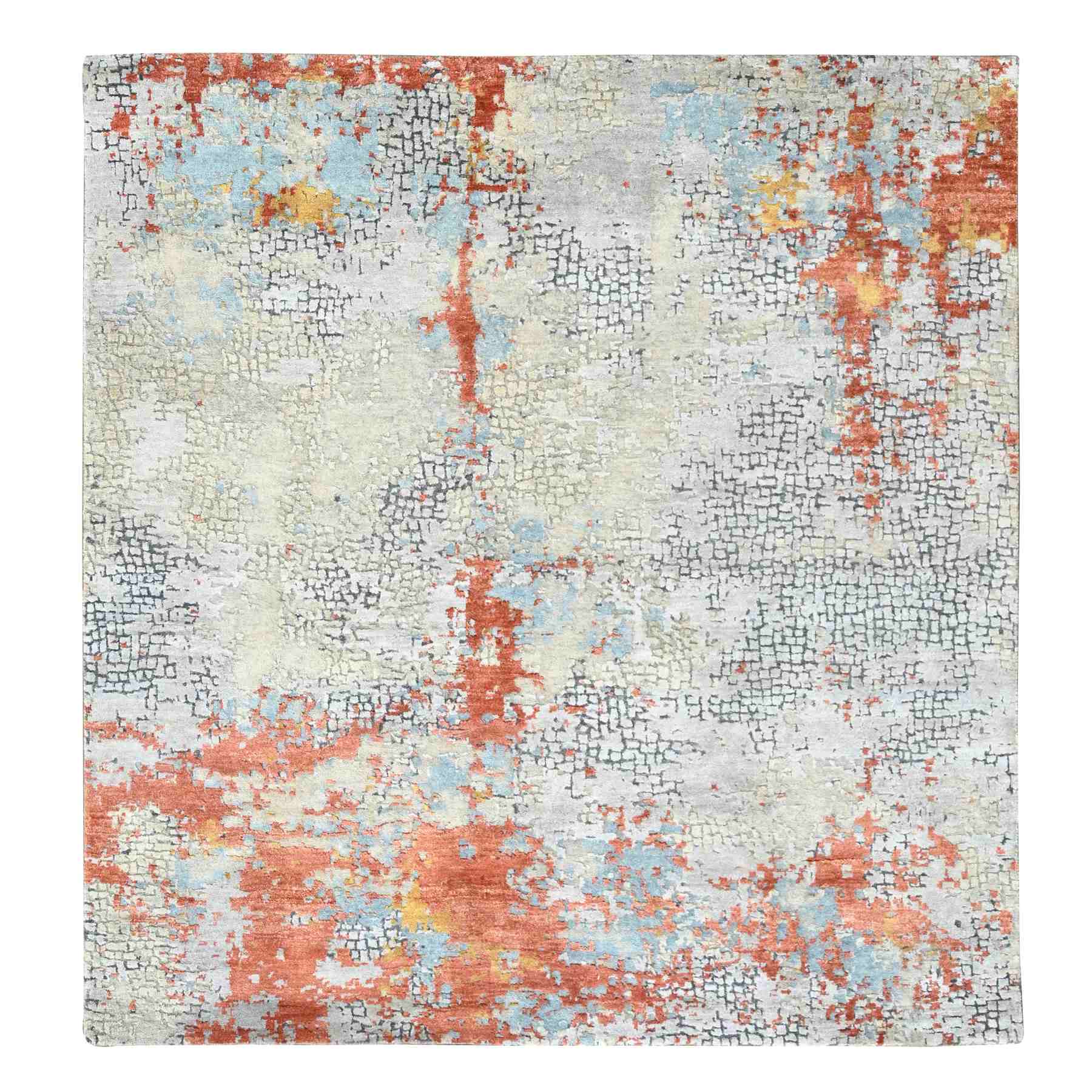 Modern-and-Contemporary-Hand-Knotted-Rug-423410