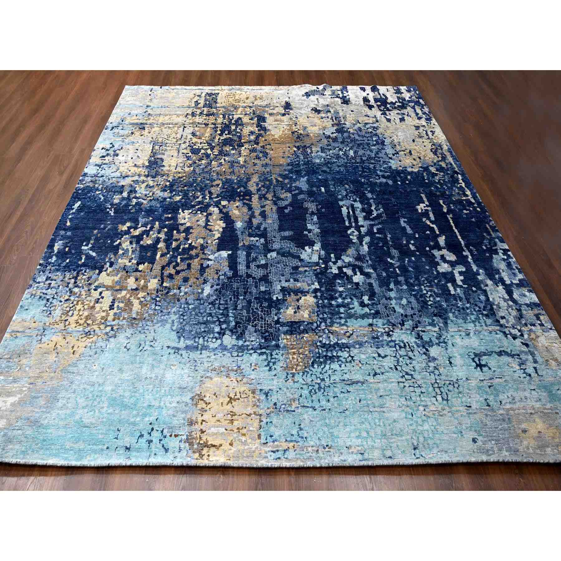 Modern-and-Contemporary-Hand-Knotted-Rug-423635