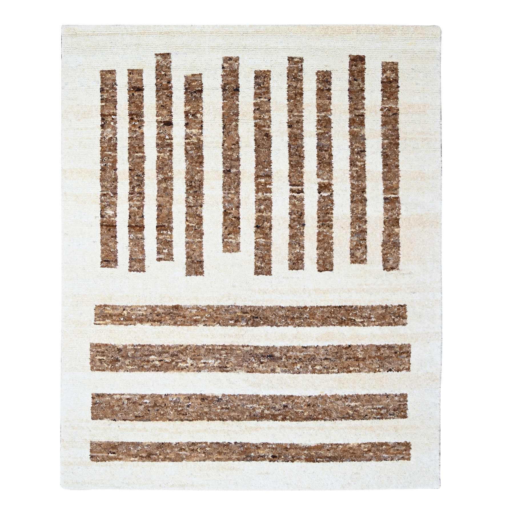 Modern-and-Contemporary-Hand-Knotted-Rug-424110