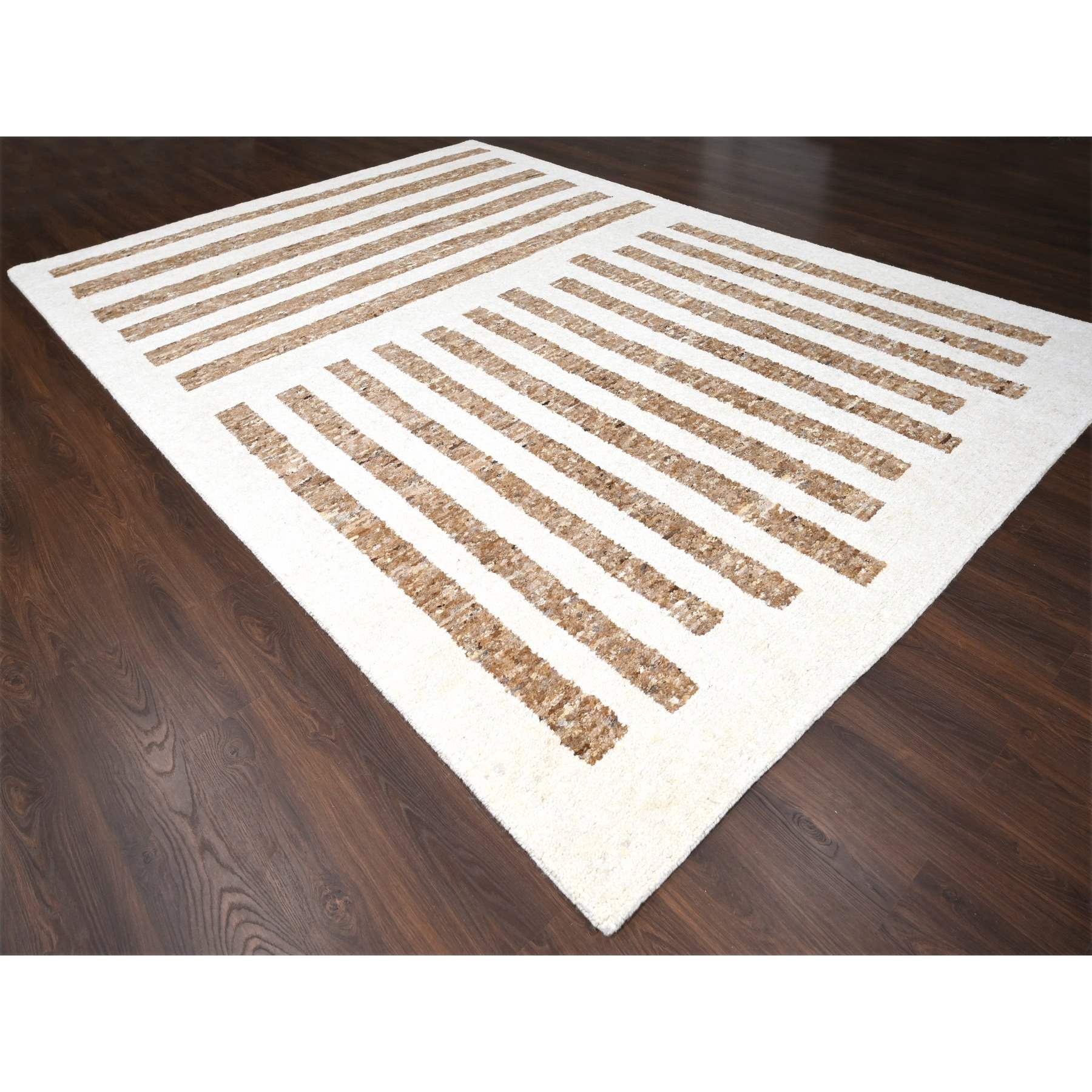 Modern-and-Contemporary-Hand-Knotted-Rug-424125