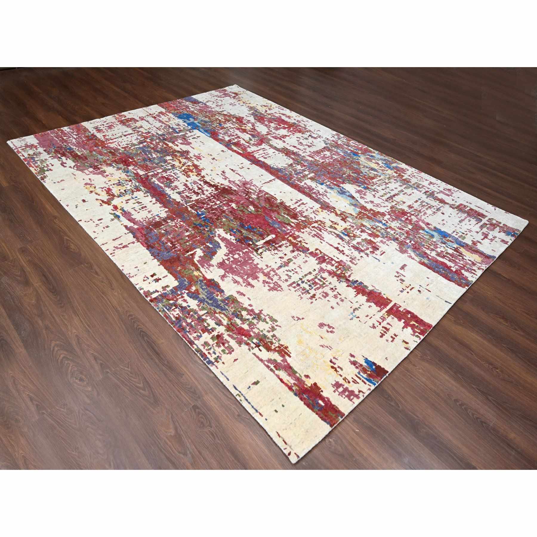 Modern-and-Contemporary-Hand-Knotted-Rug-424320