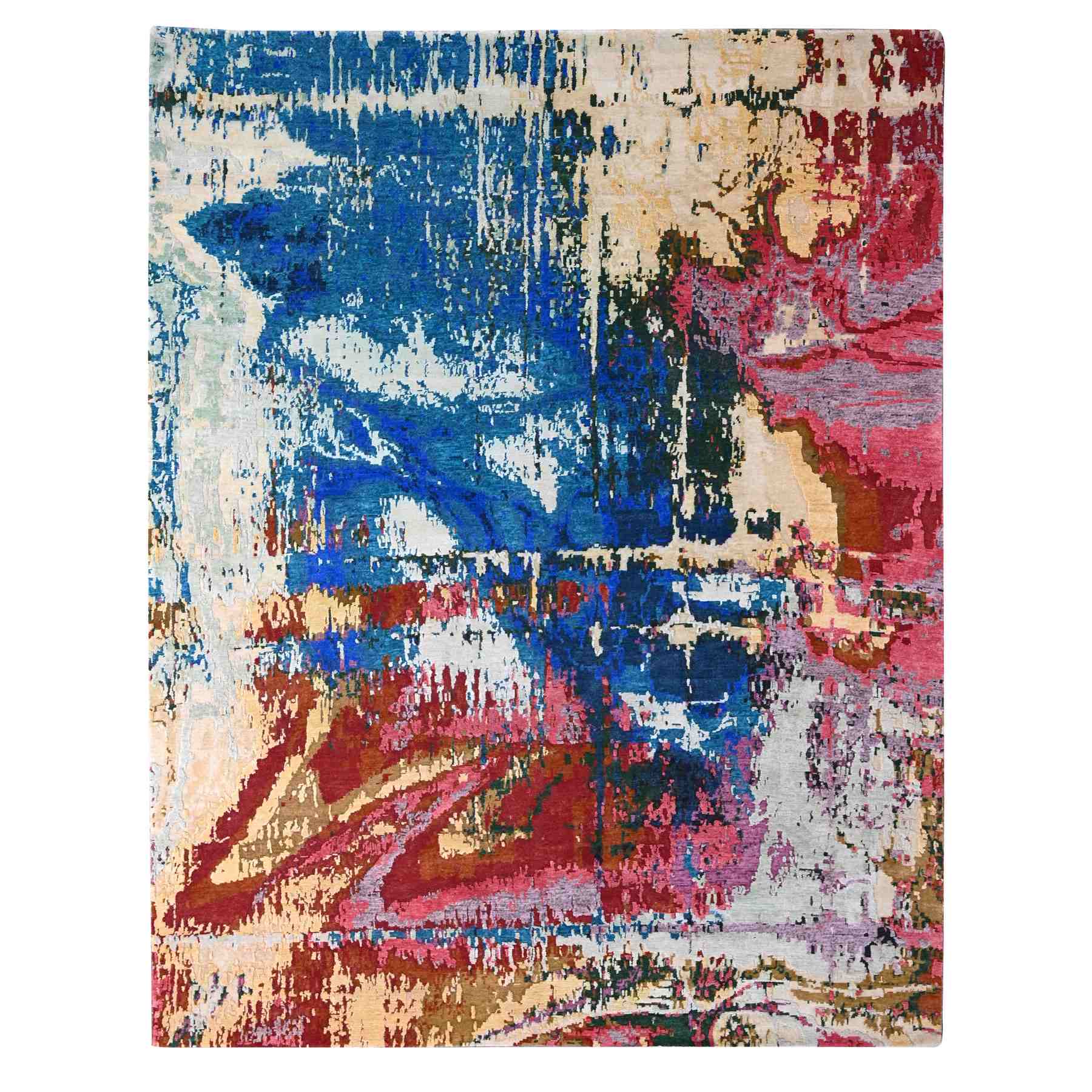 Modern-and-Contemporary-Hand-Knotted-Rug-424650
