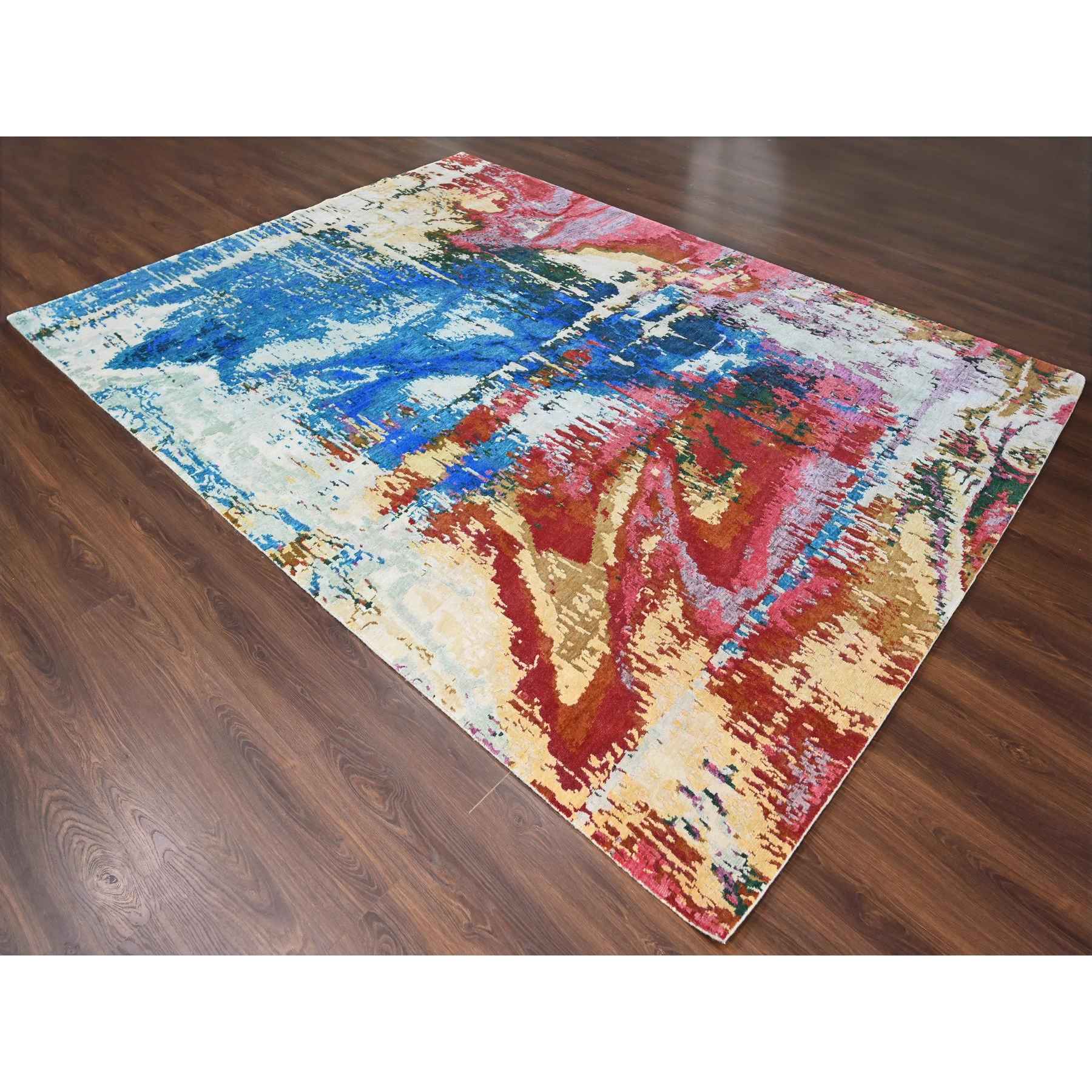 Modern-and-Contemporary-Hand-Knotted-Rug-424650