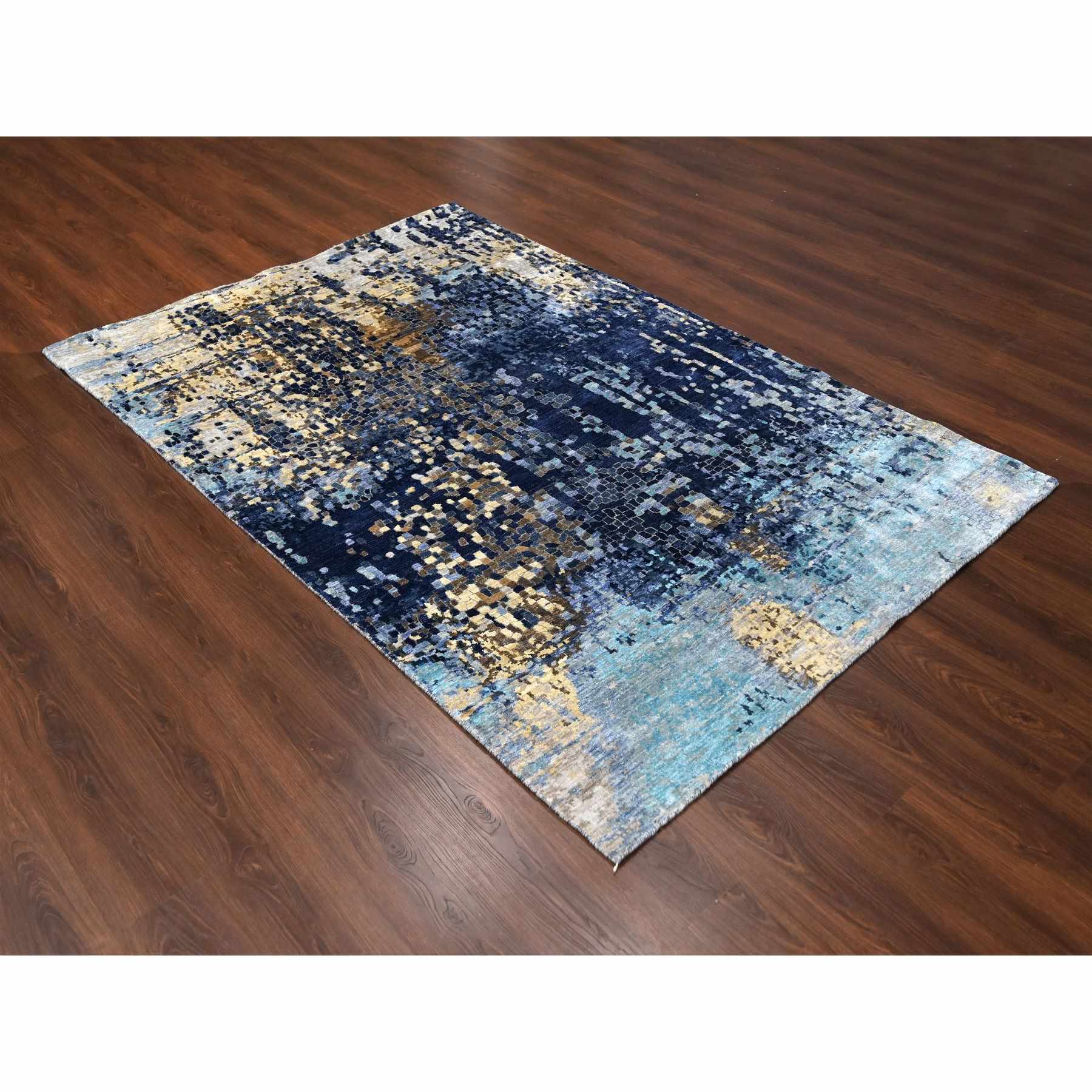 Modern-and-Contemporary-Hand-Knotted-Rug-424950