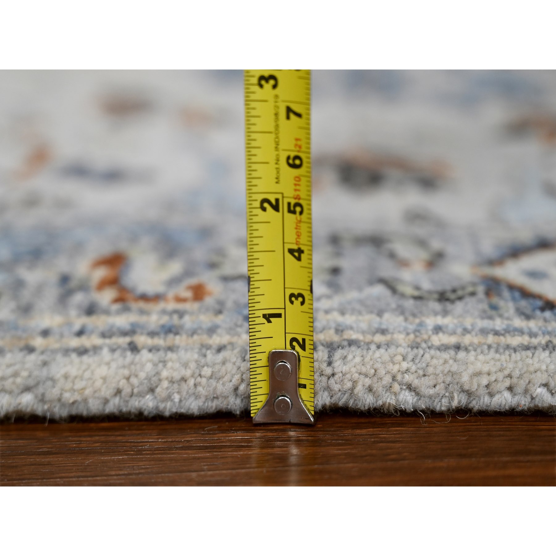Oushak-And-Peshawar-Hand-Knotted-Rug-424215