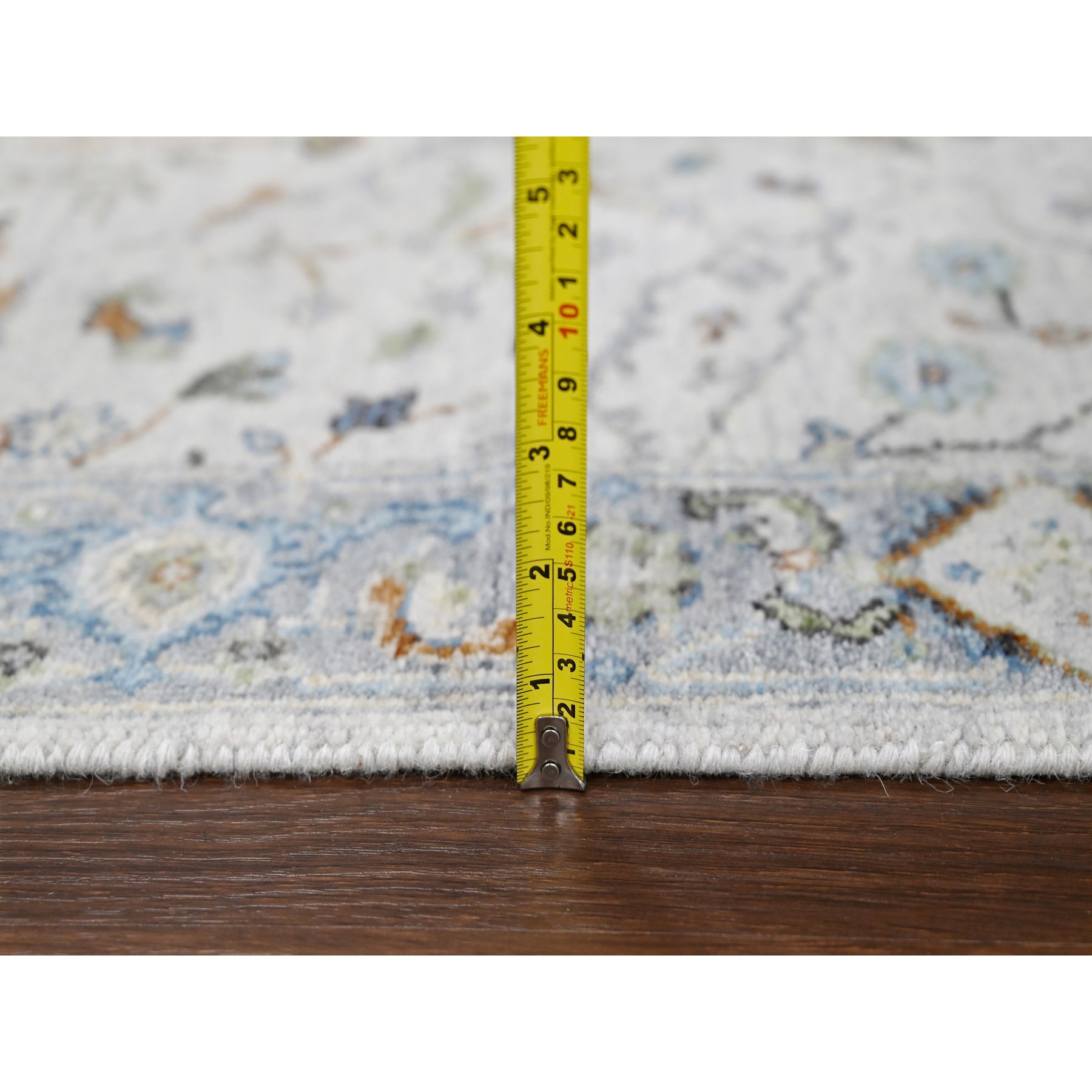 Oushak-And-Peshawar-Hand-Knotted-Rug-424275