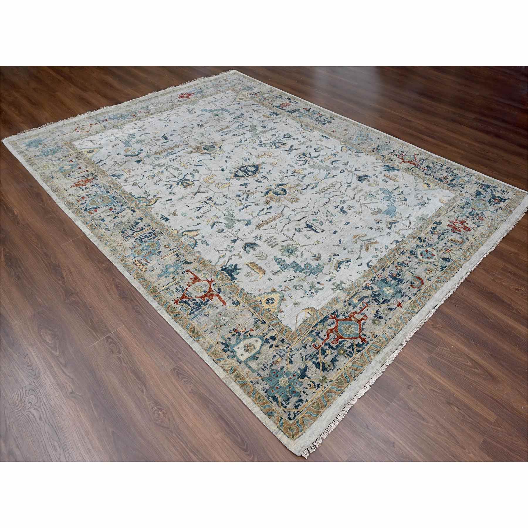 Transitional-Hand-Knotted-Rug-424575