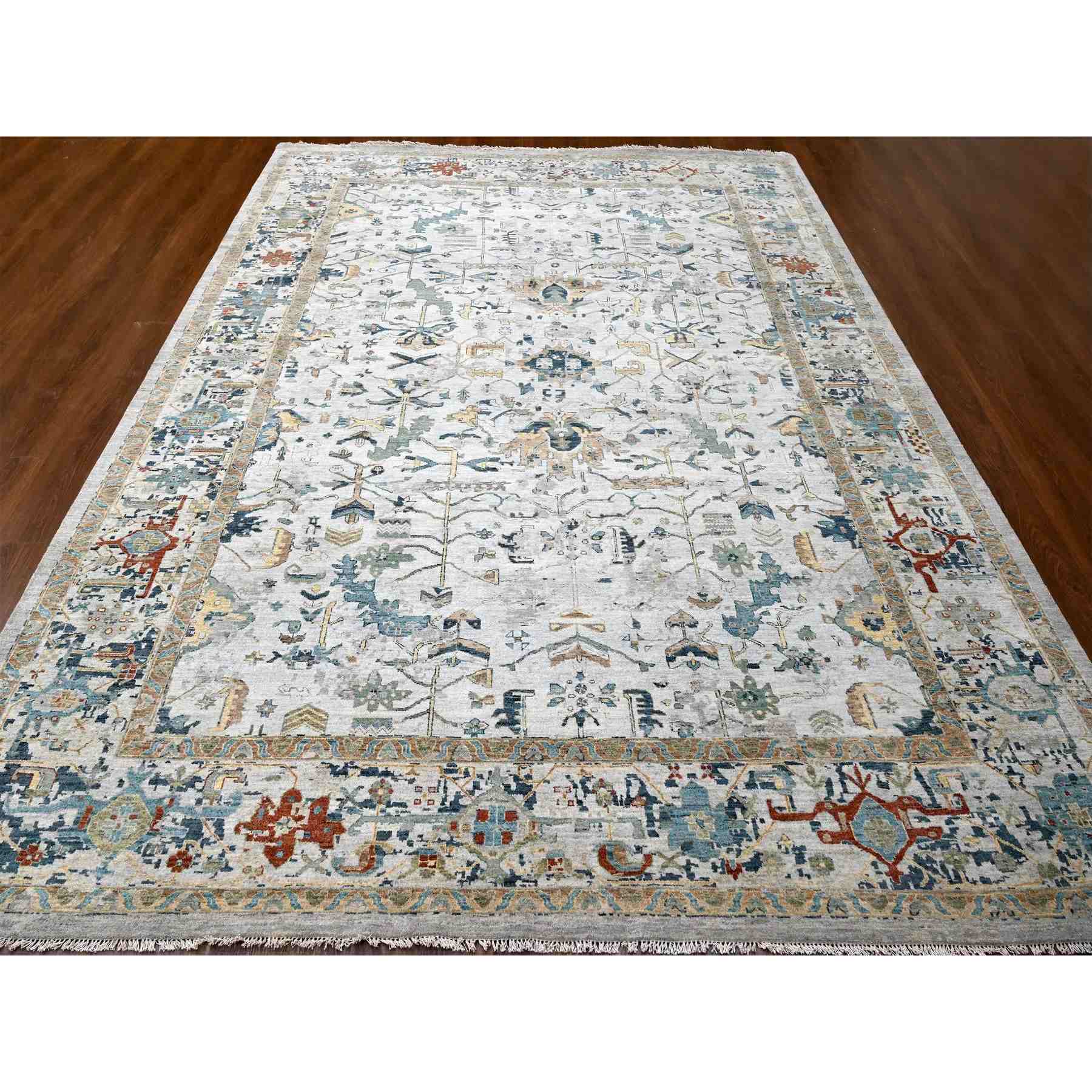 Transitional-Hand-Knotted-Rug-424870