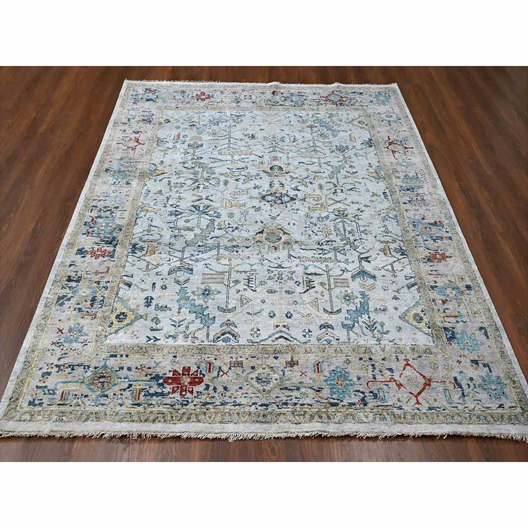 Transitional-Hand-Knotted-Rug-424875