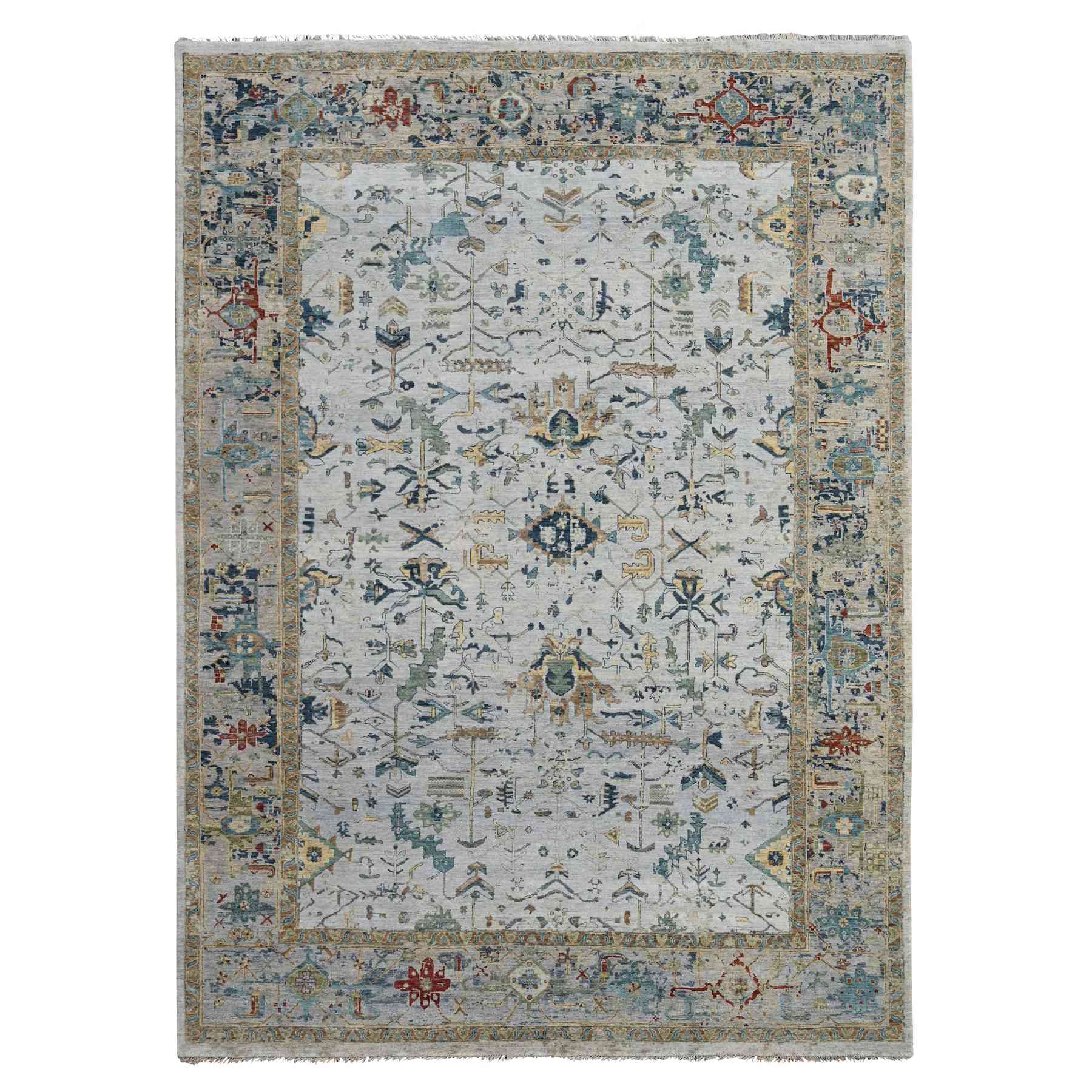 Transitional-Hand-Knotted-Rug-424880