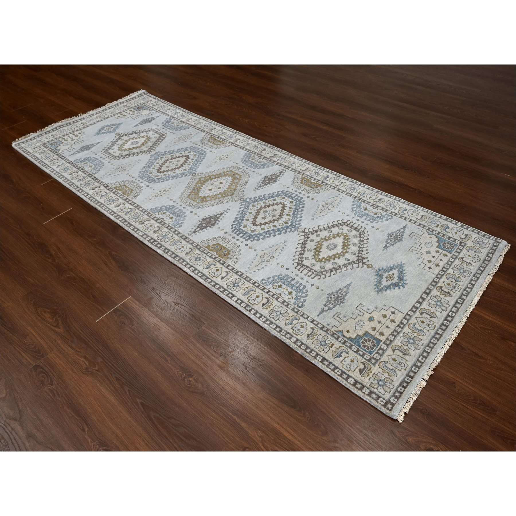 Tribal-Geometric-Hand-Knotted-Rug-423795