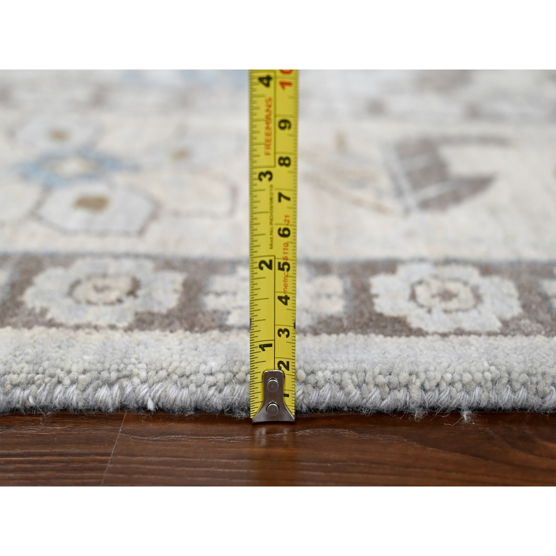 Tribal-Geometric-Hand-Knotted-Rug-423800