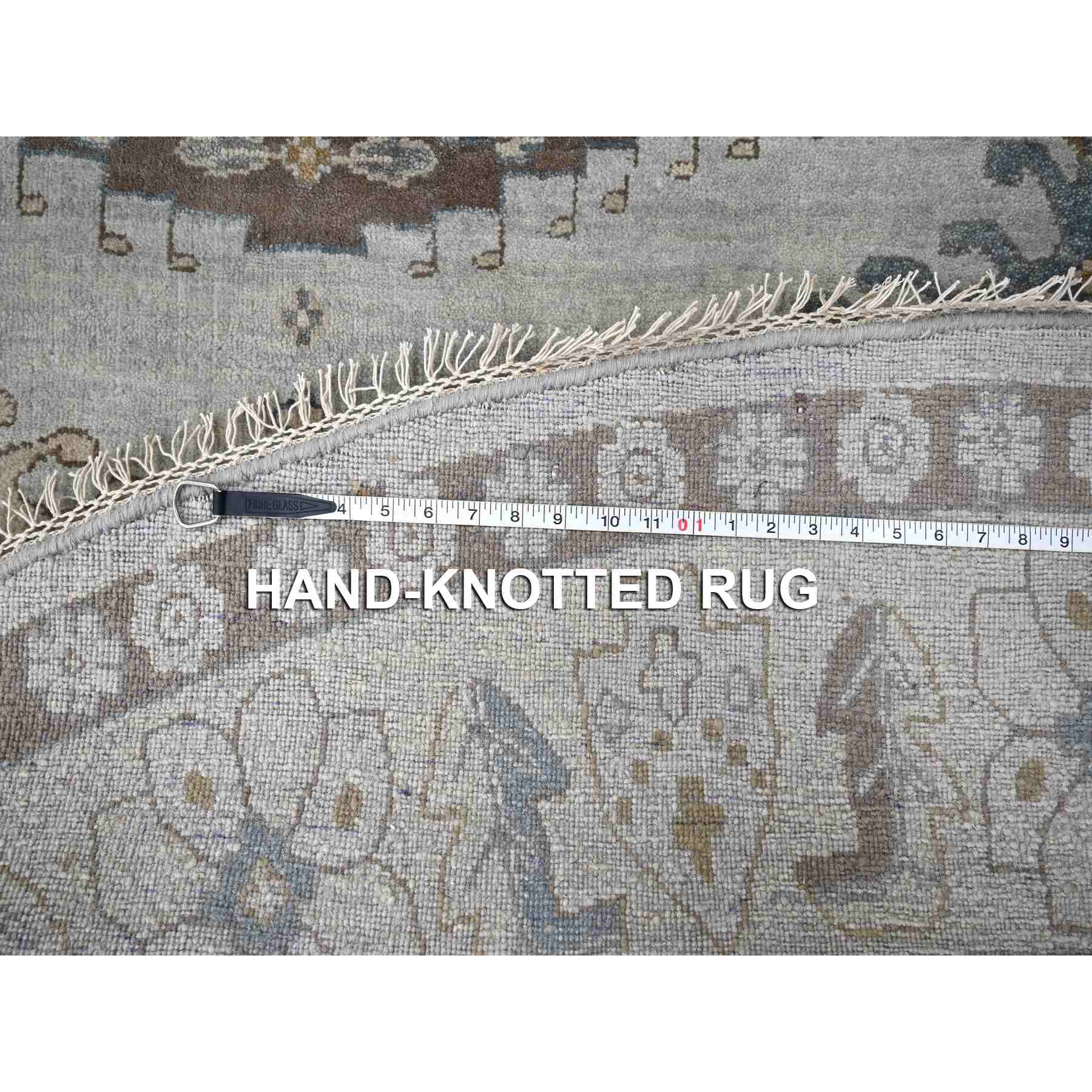 Tribal-Geometric-Hand-Knotted-Rug-423805