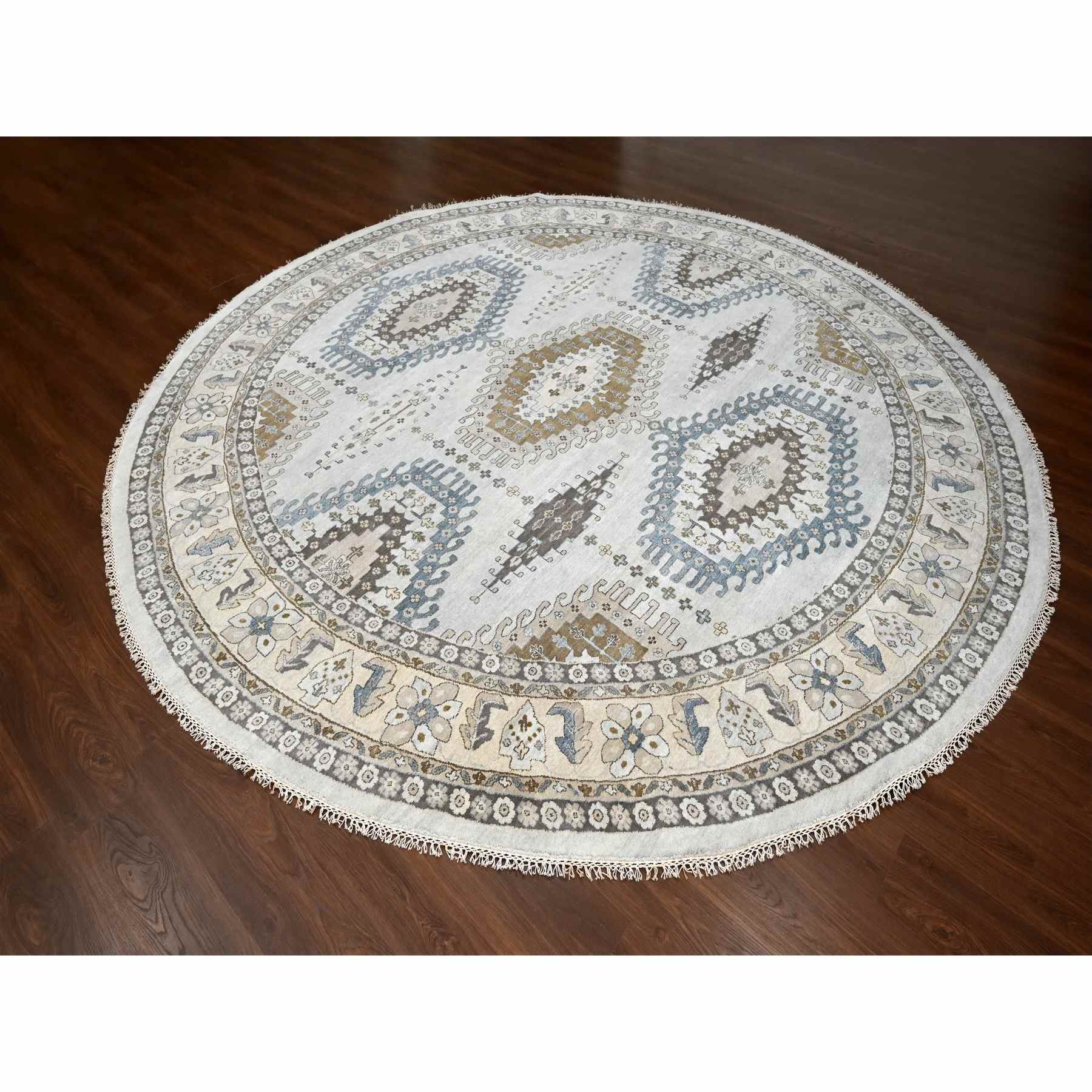 Tribal-Geometric-Hand-Knotted-Rug-423810