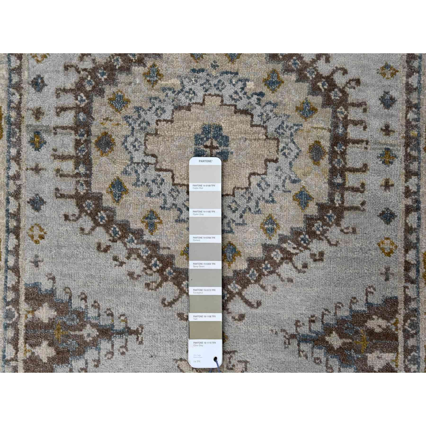 Tribal-Geometric-Hand-Knotted-Rug-424005
