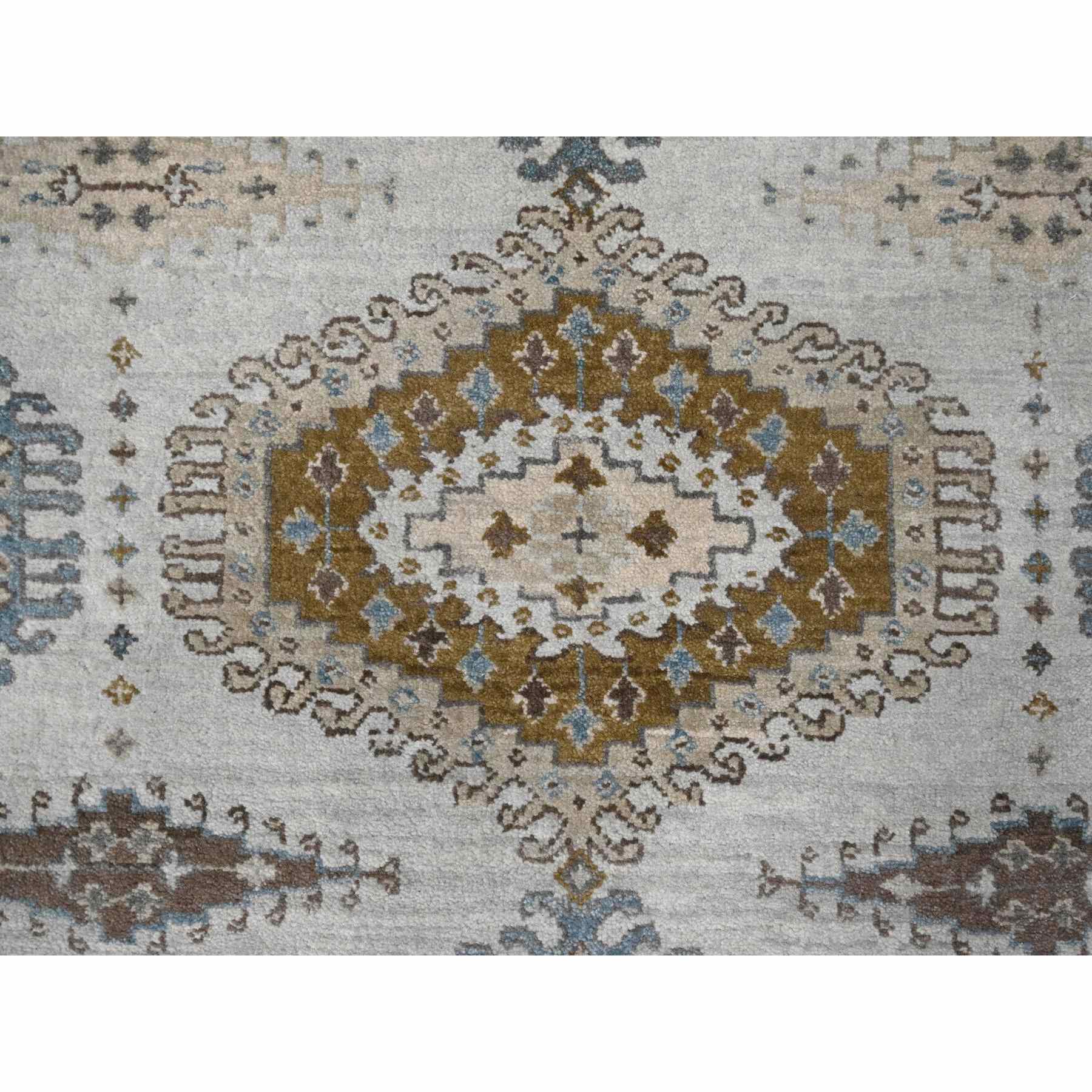 Tribal-Geometric-Hand-Knotted-Rug-424090