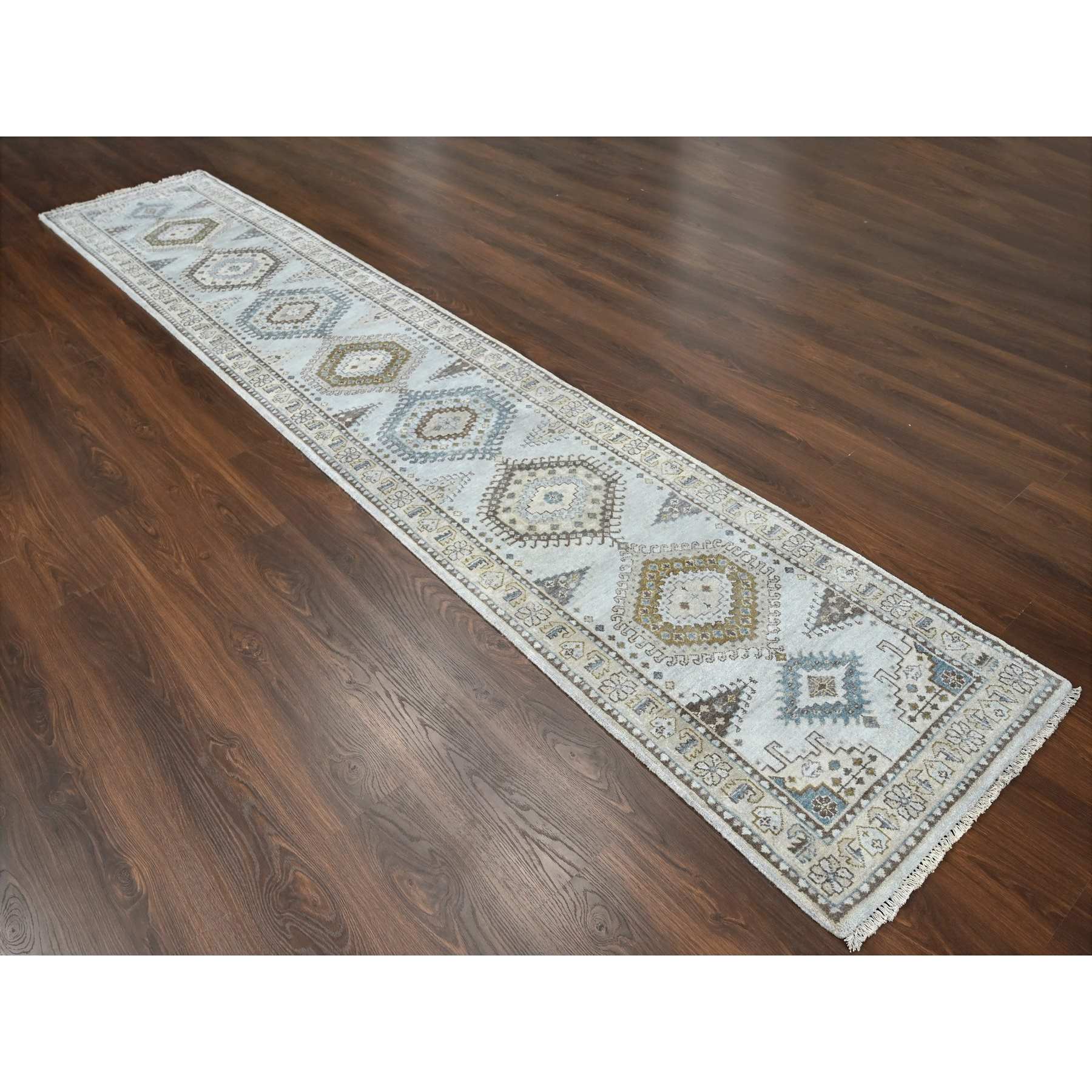 Tribal-Geometric-Hand-Knotted-Rug-424150
